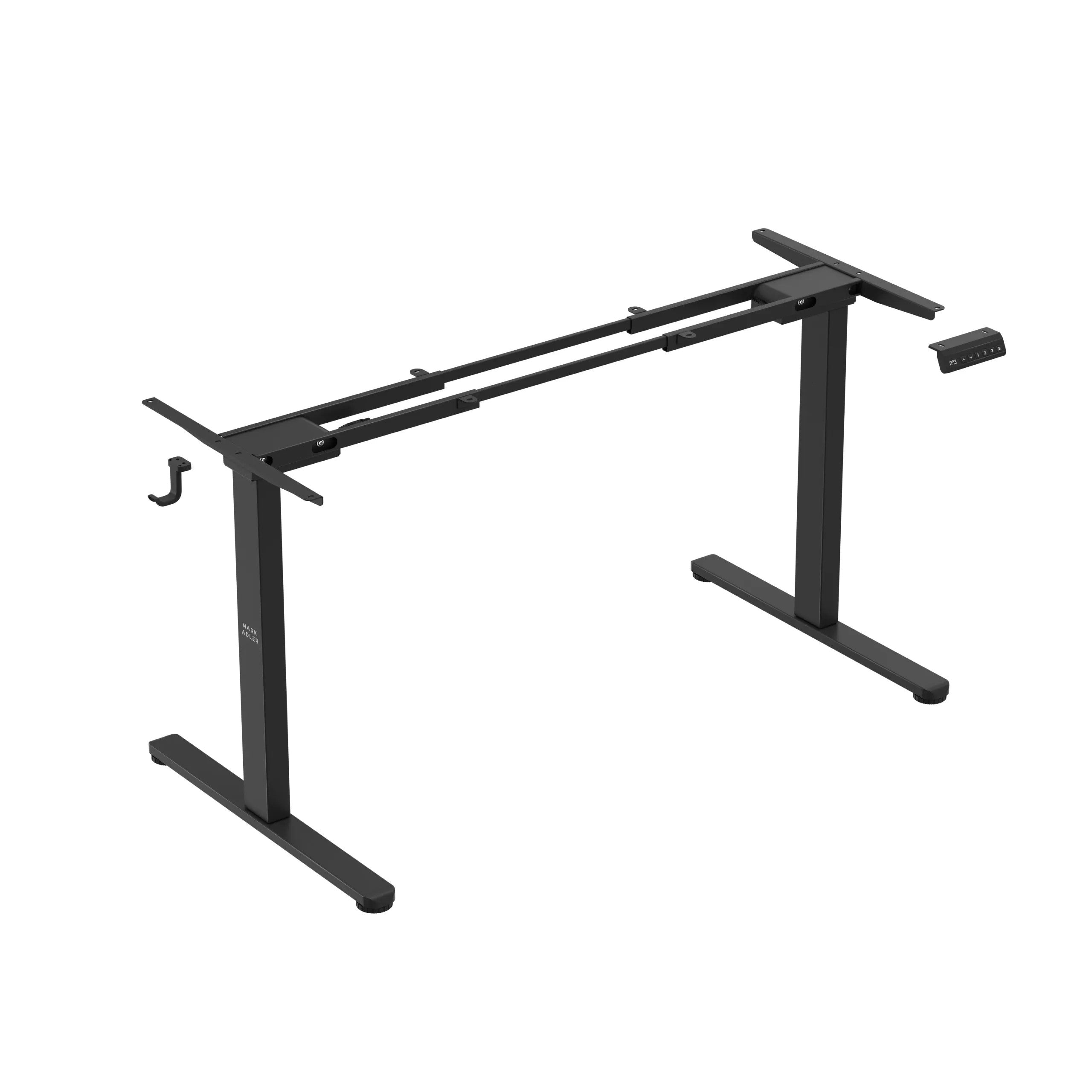 Mark Adler Xeno 4.5 Schwarzer elektrischer Schreibtischrahmen mit zwei Motoren 