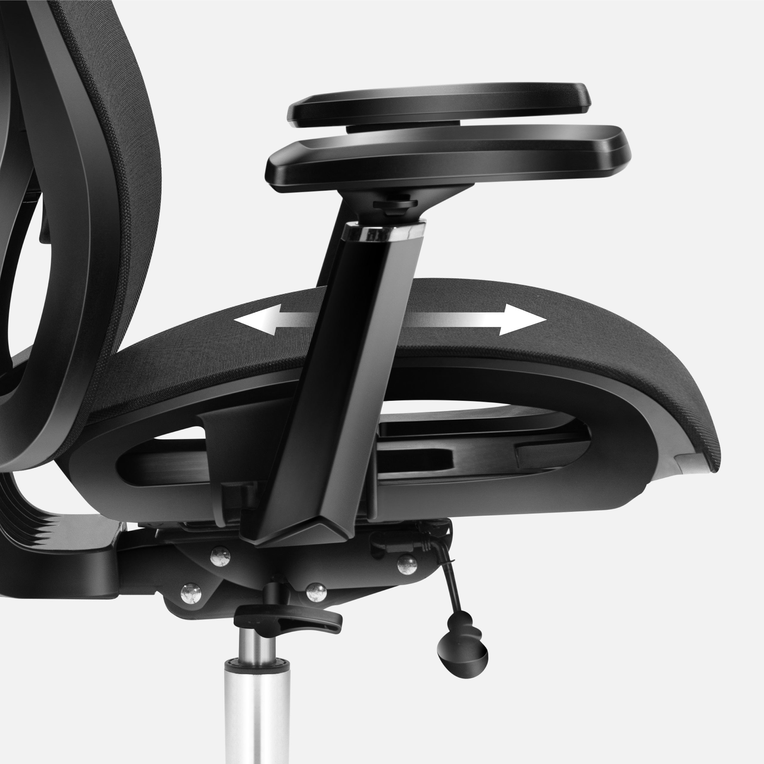 Verstellbarer Sitz vorne hinten