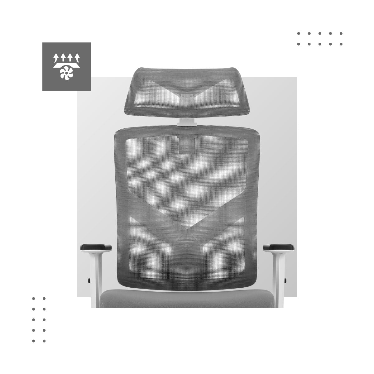 Belüftetes Material