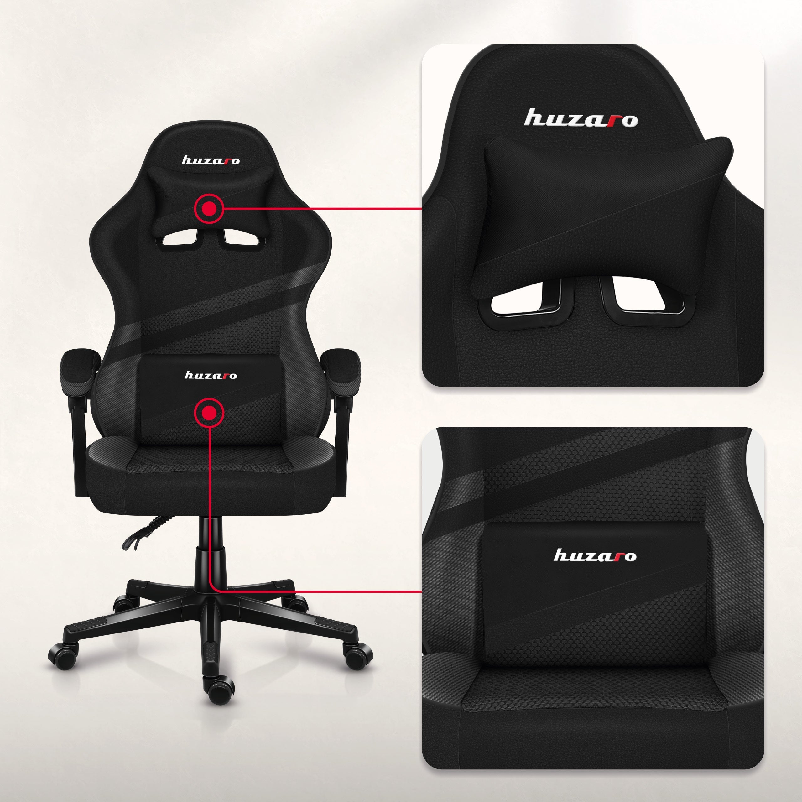 Lendenkissen und Nackenmuskelkissen