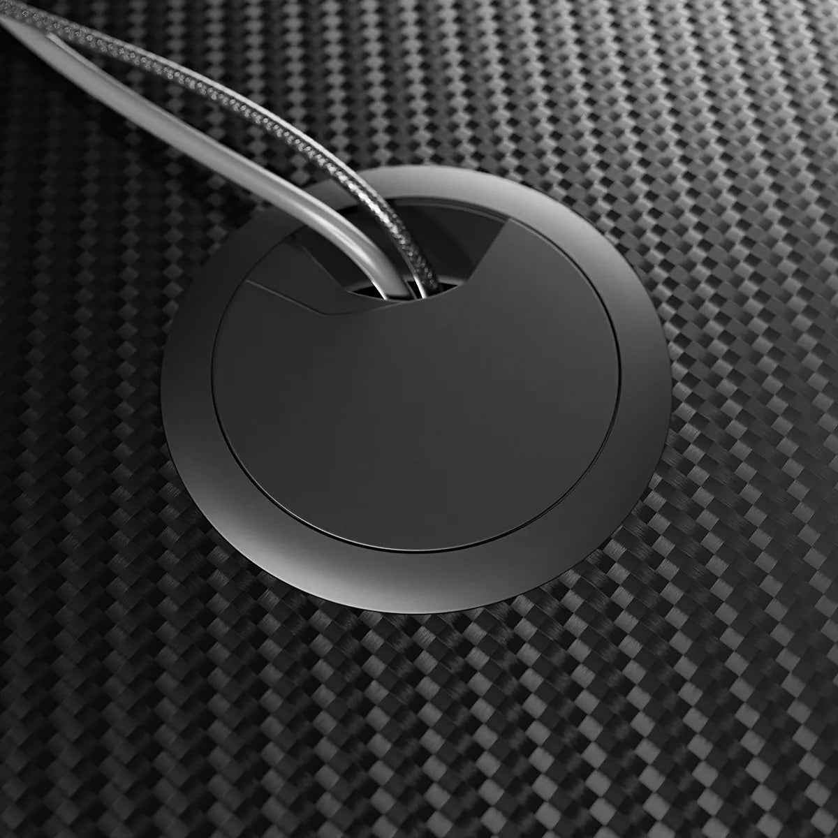 Zwei Einlässe für Kabel