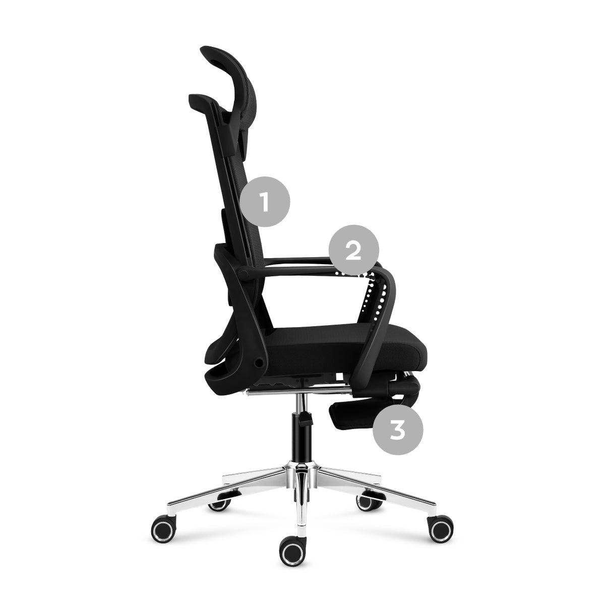 Ergonomischer Stuhl für Zuhause und Büro