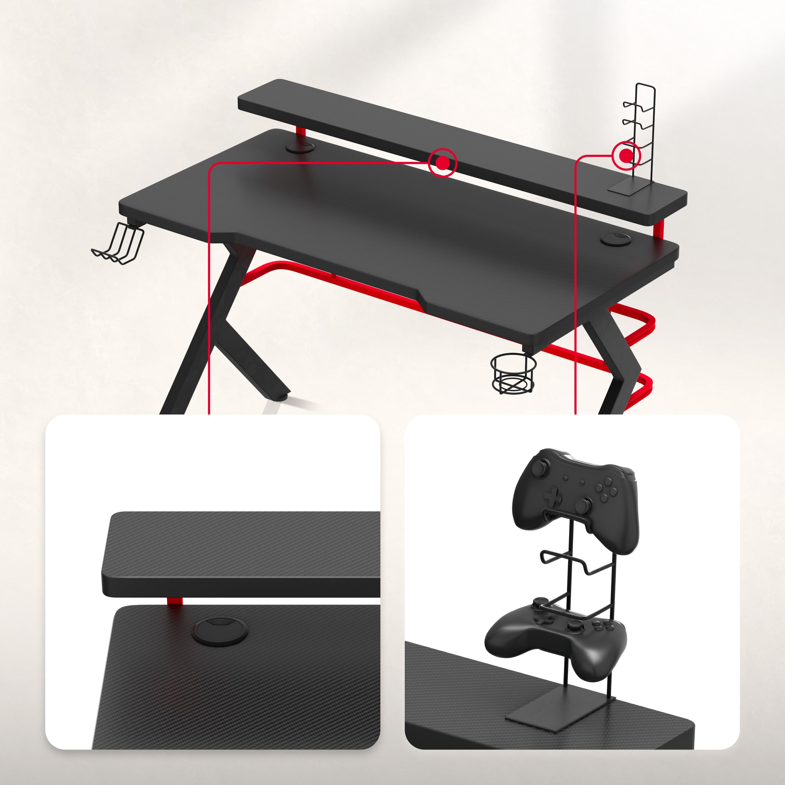 Monitorverlängerung und Padhalter