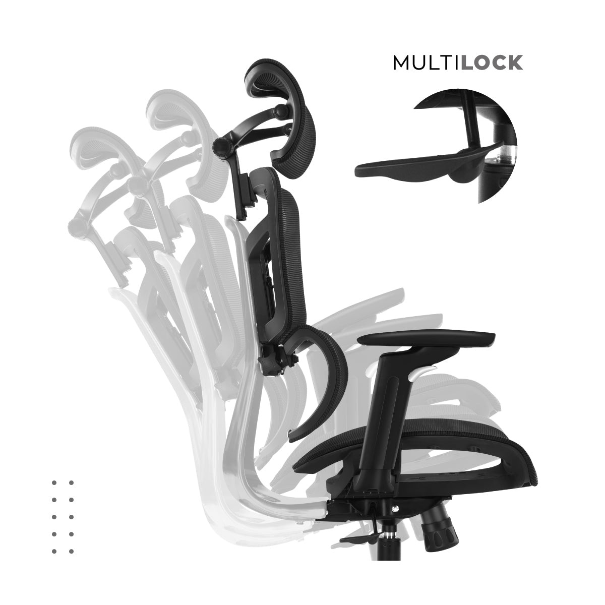 Rückenlehnen-Neigungsfunktion