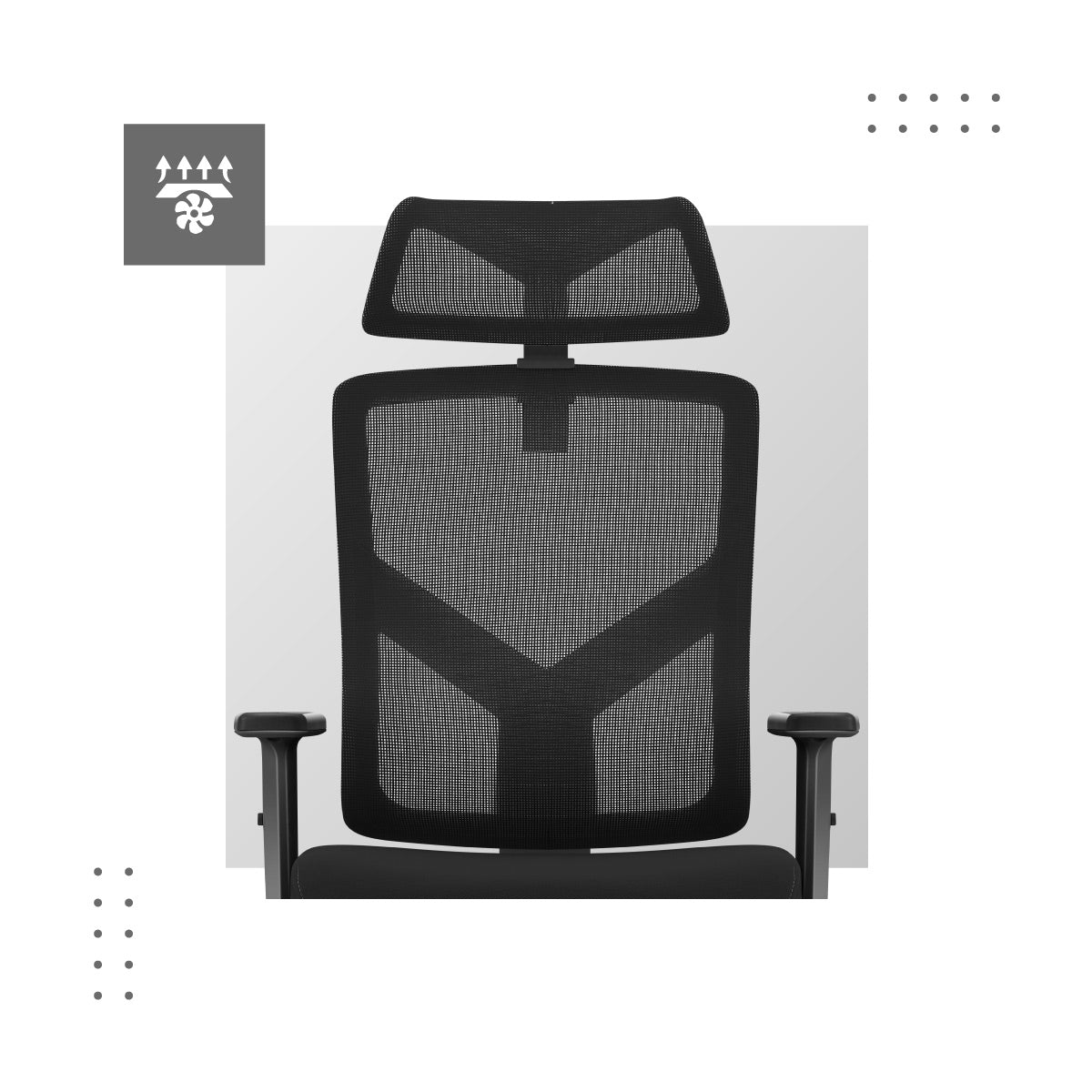 Belüftetes Material