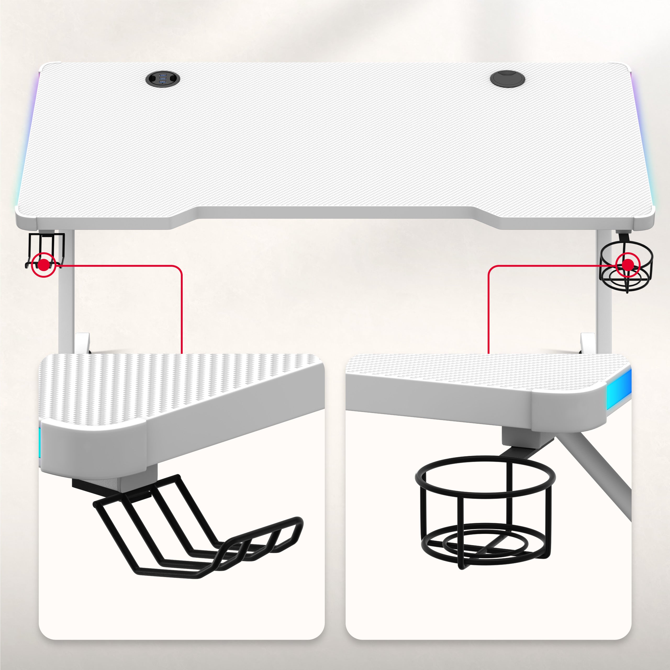 Praktische Zubehörhalter