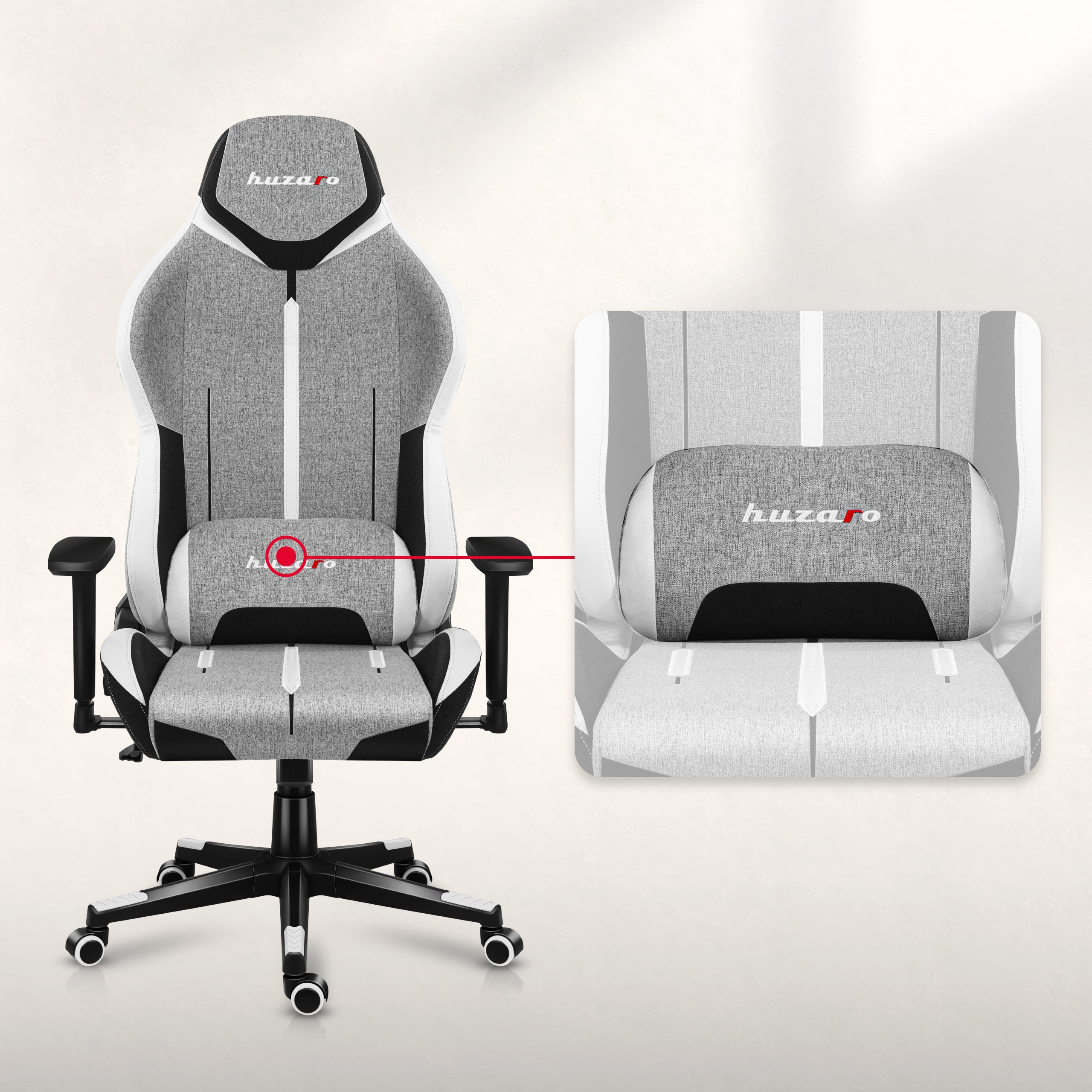 Gesunde Unterstützung der Wirbelsäule