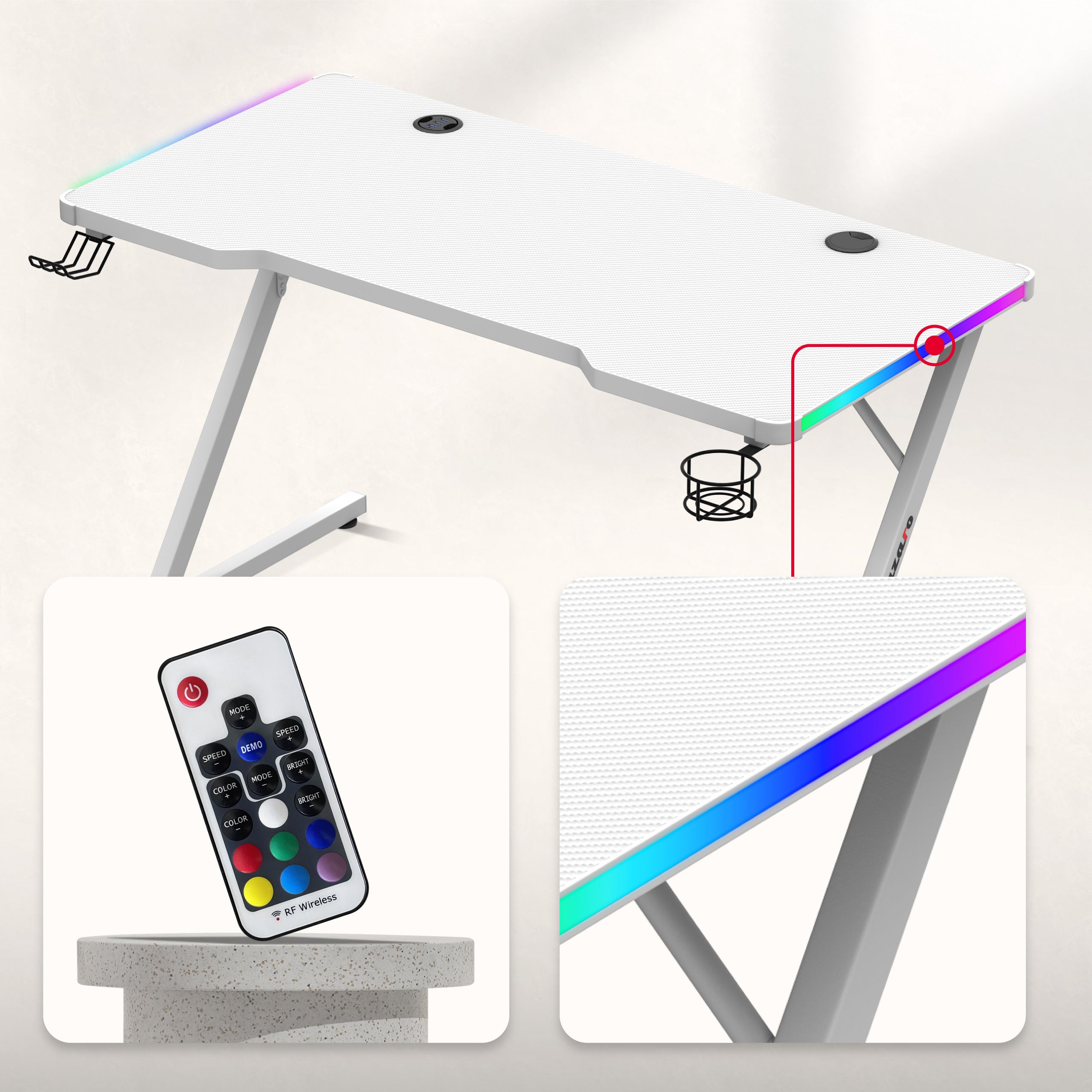 RGB-LED-Beleuchtung, Steuerung einer praktischen Fernbedienung