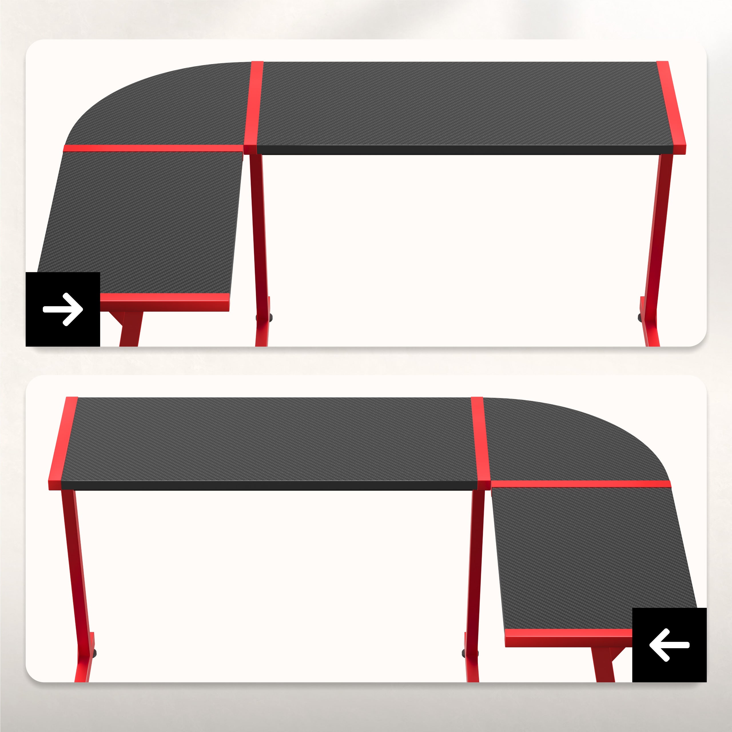 Zwei Montageoptionen