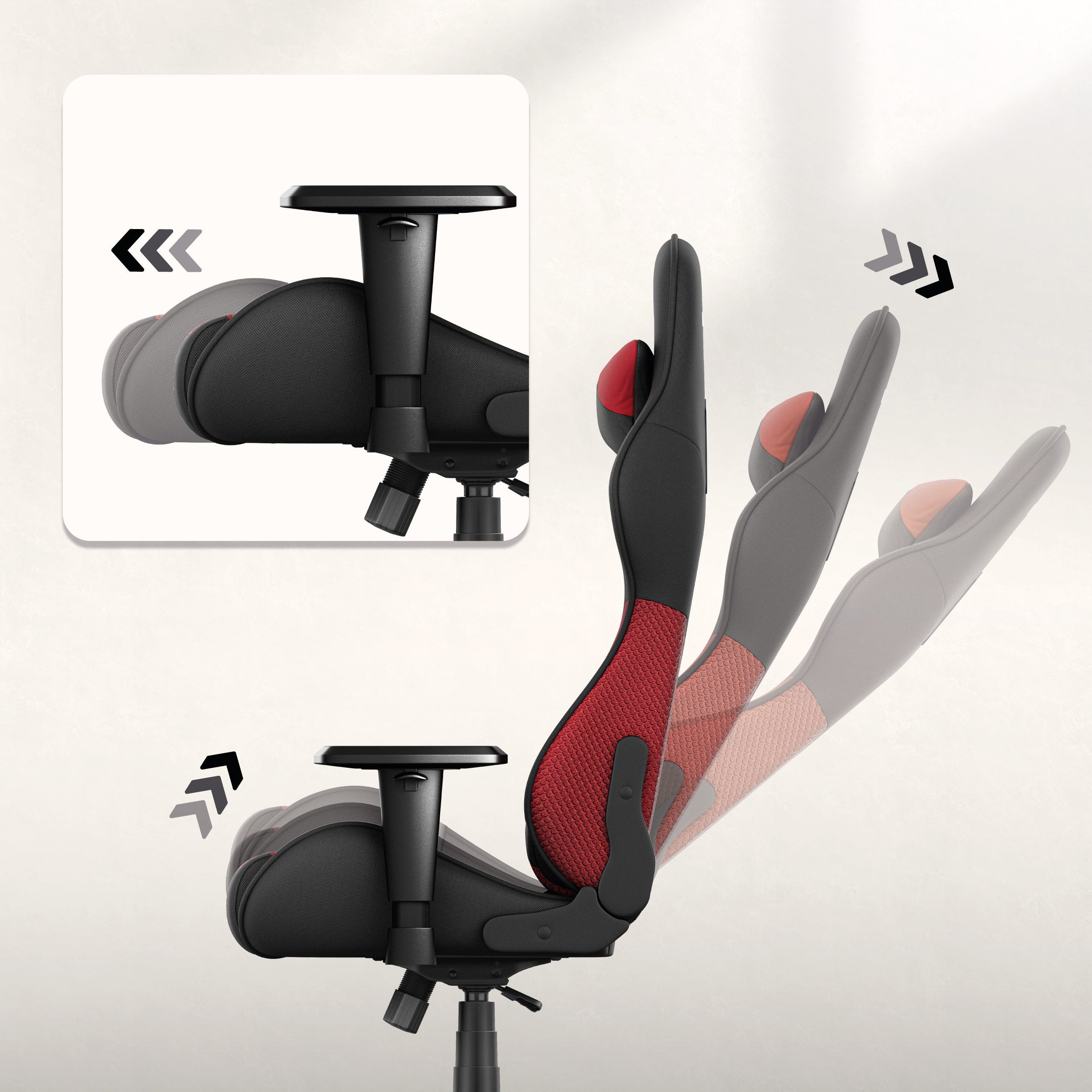 Gaming-Stuhl mit SideRest-Technologie