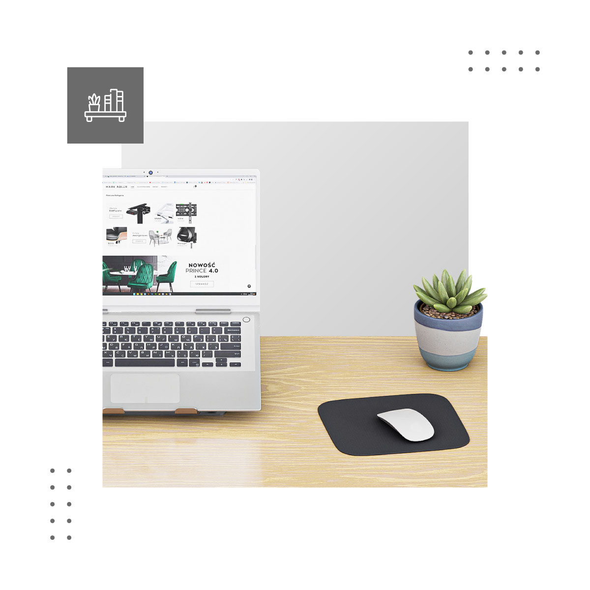 Funktionale Arbeitsplatte