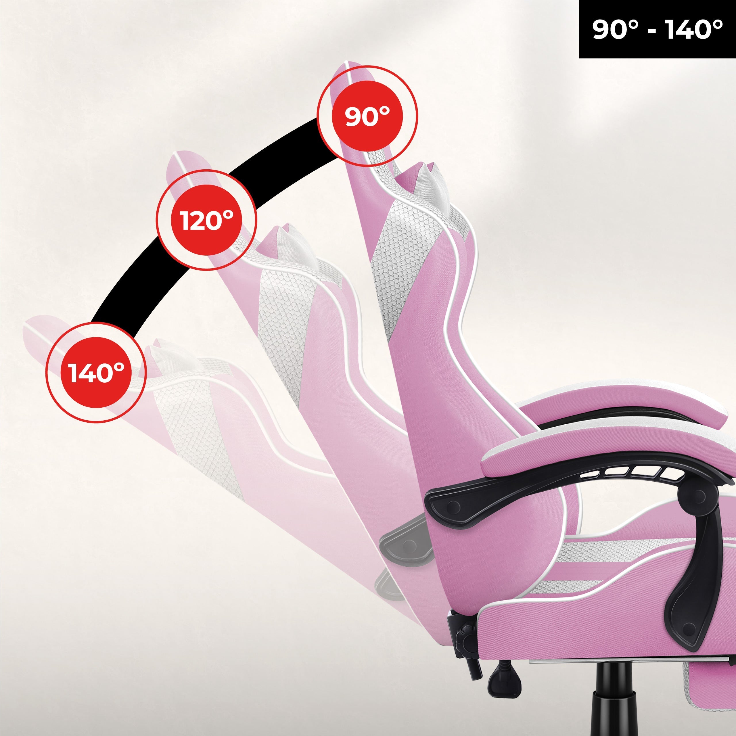 Bequemes Kippen der Rückenlehne