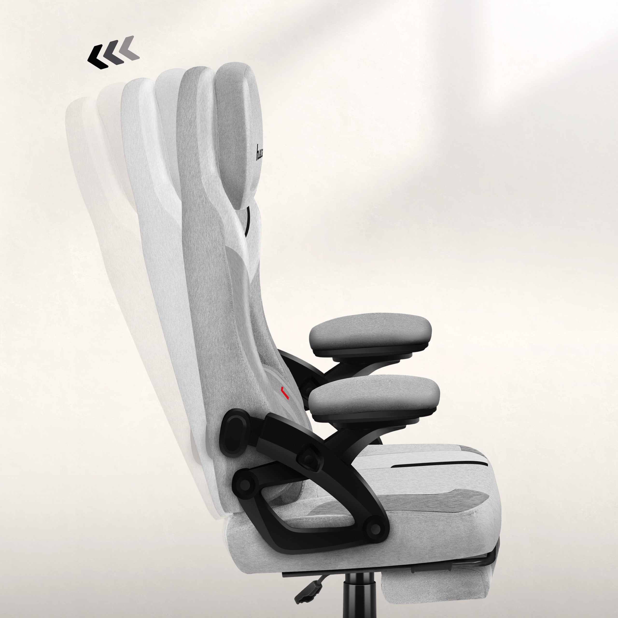 Rückenlehne mit Schaukelfähigkeit