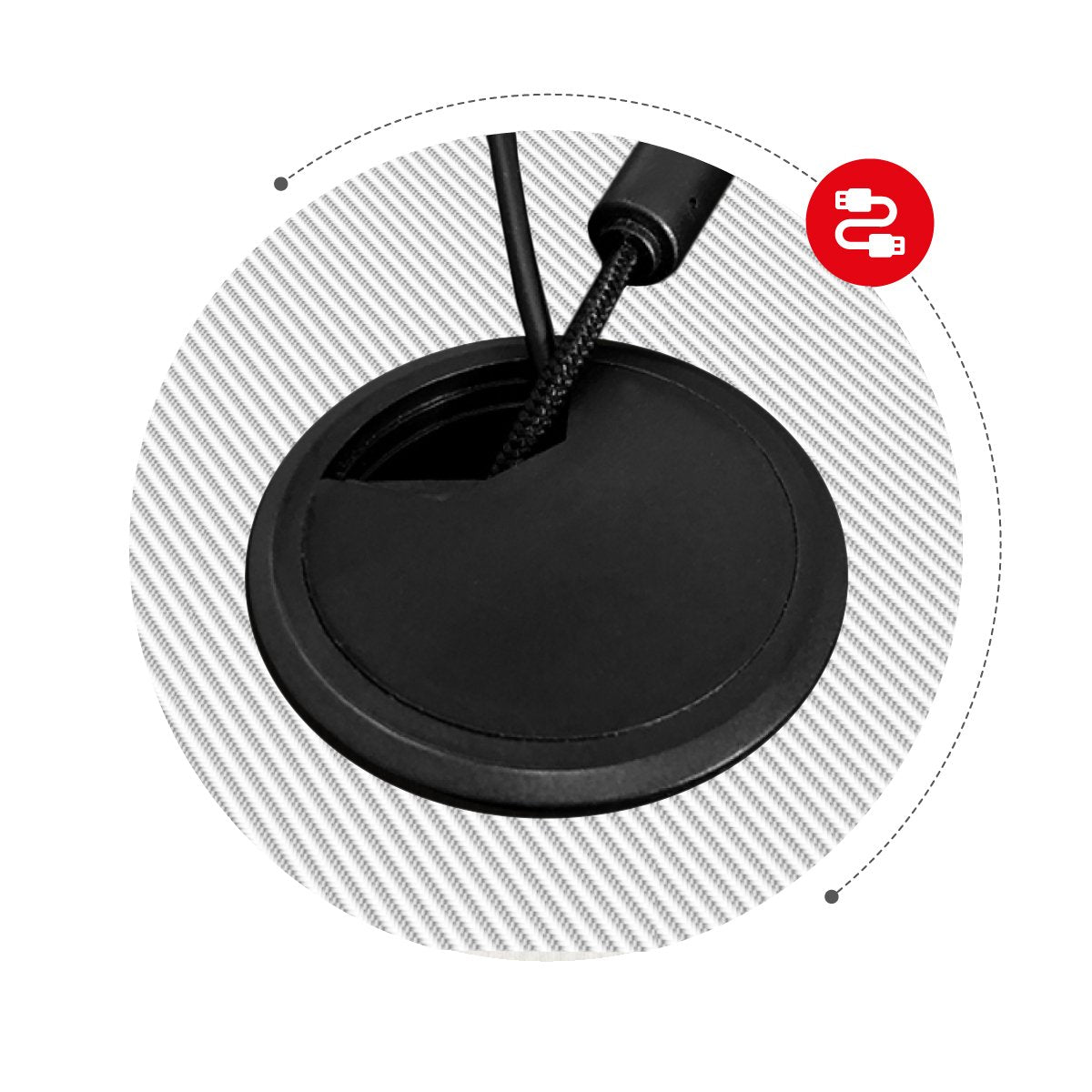 Einlass zu den Drähten