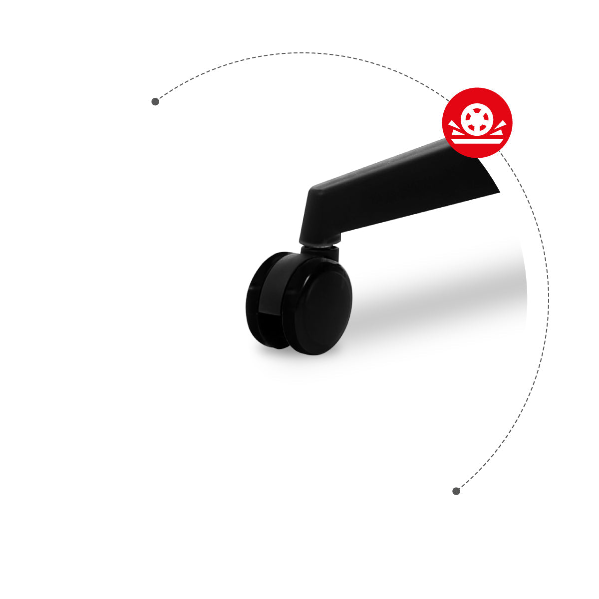 Polyurethan-Gummi-Räder