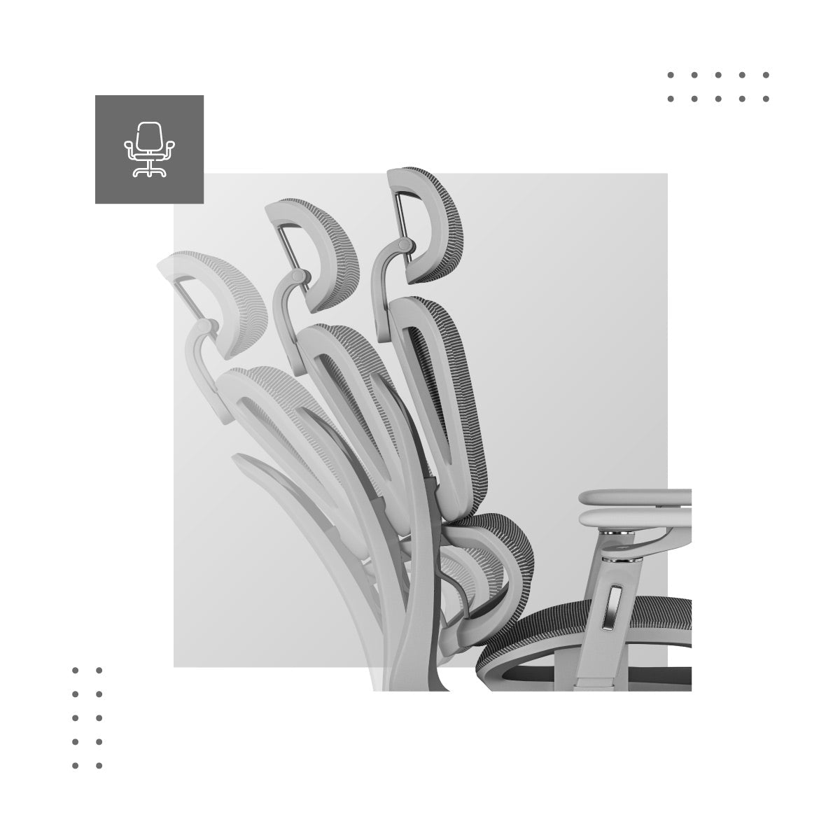 Neigungseinstellung der Rückenlehne