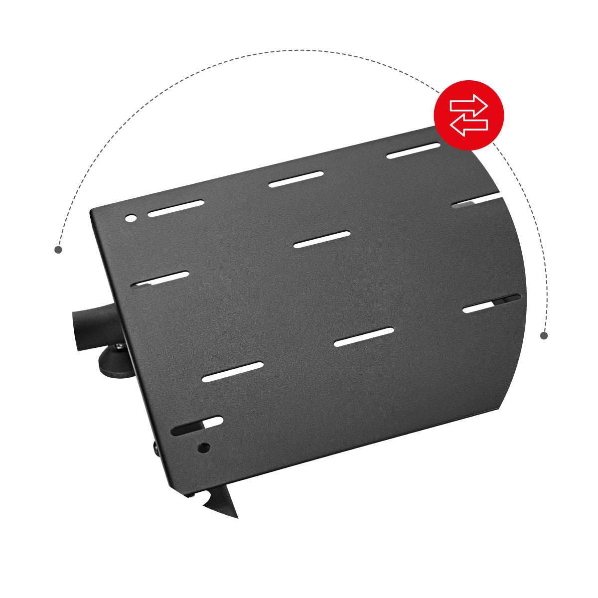 Einstellbare Pedalmontage