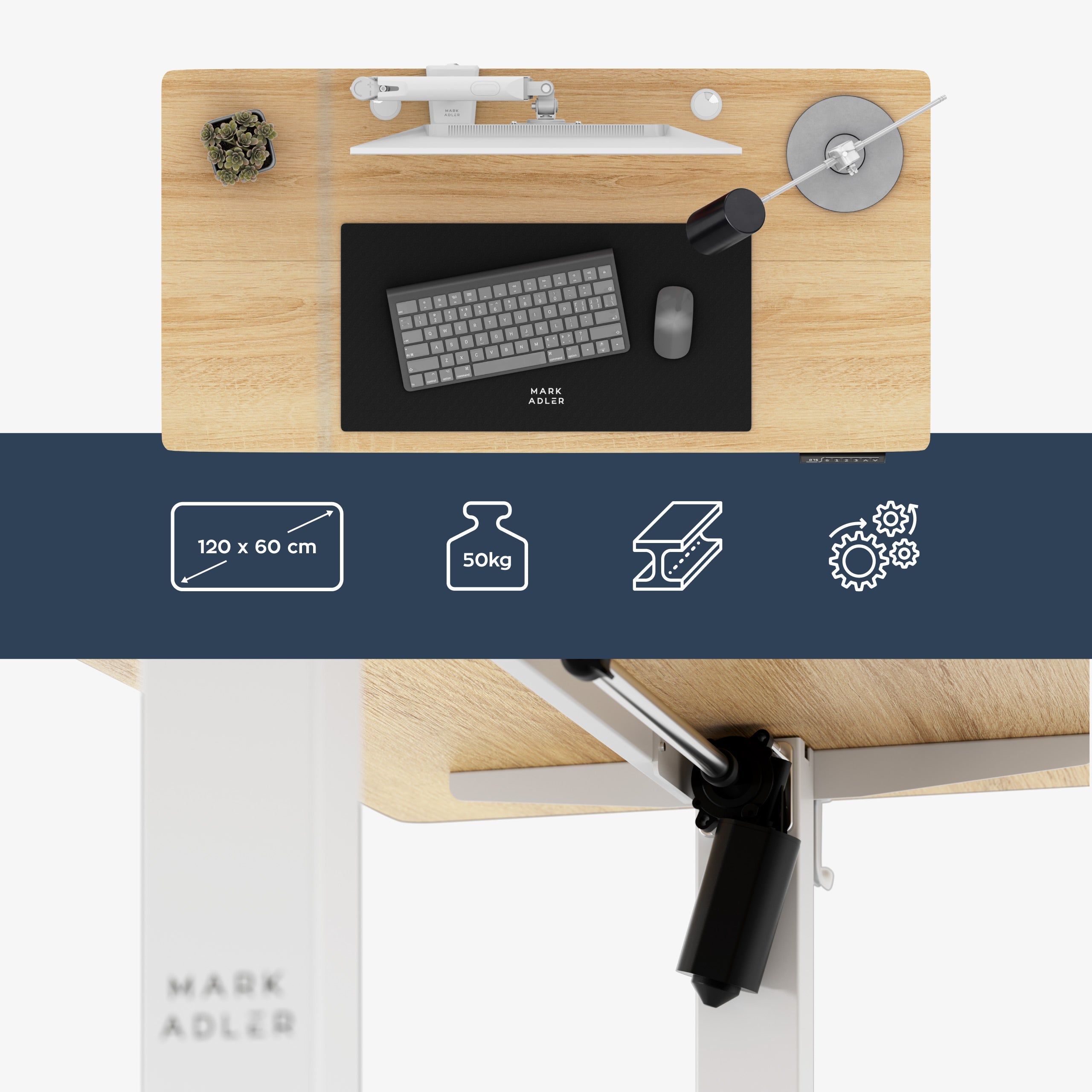 Leiser Motor, verstärkte Struktur