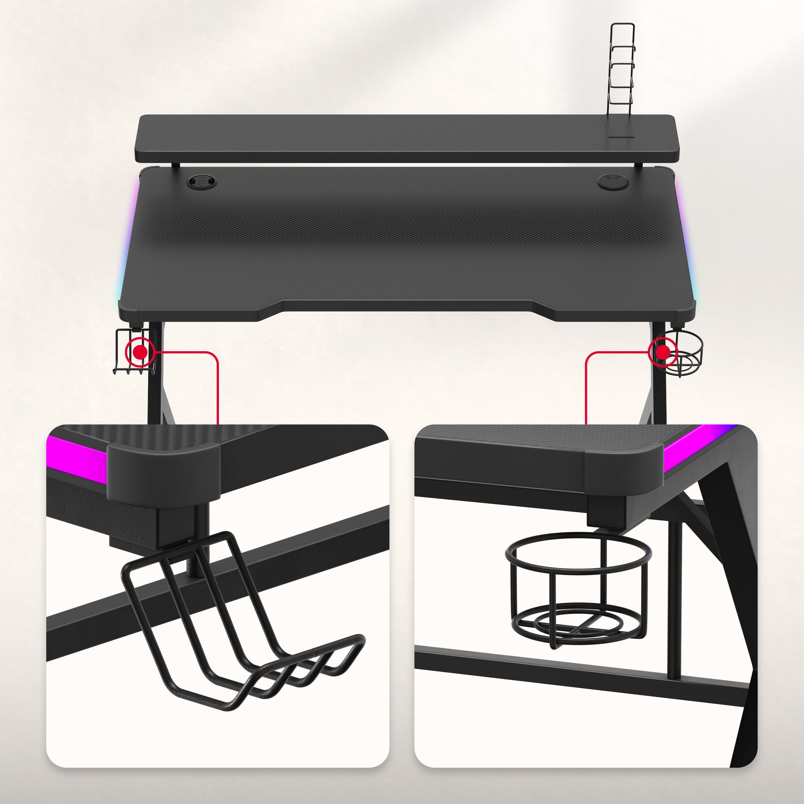 Praktische Zubehörhalter