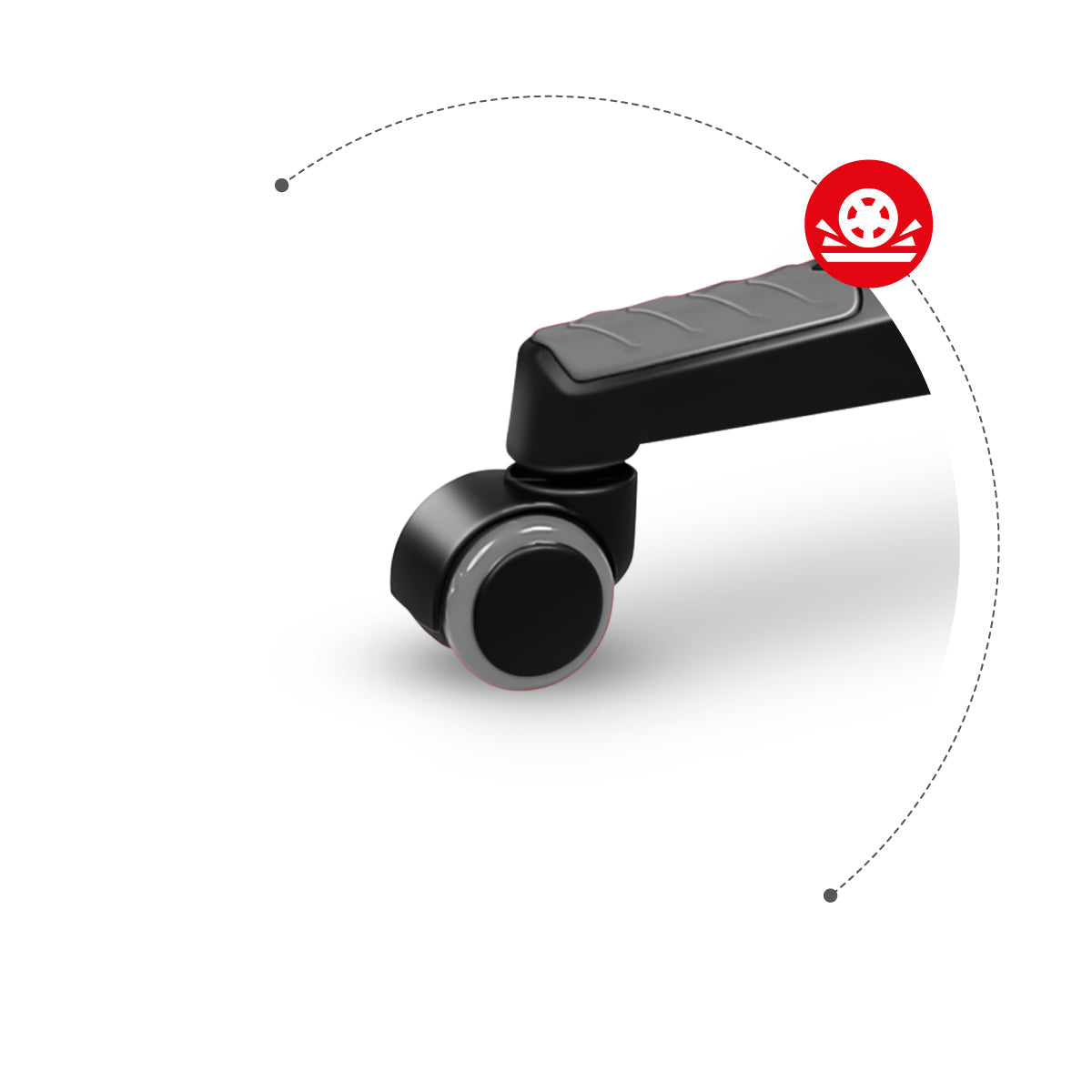 Polyurethan-Gummi-Räder