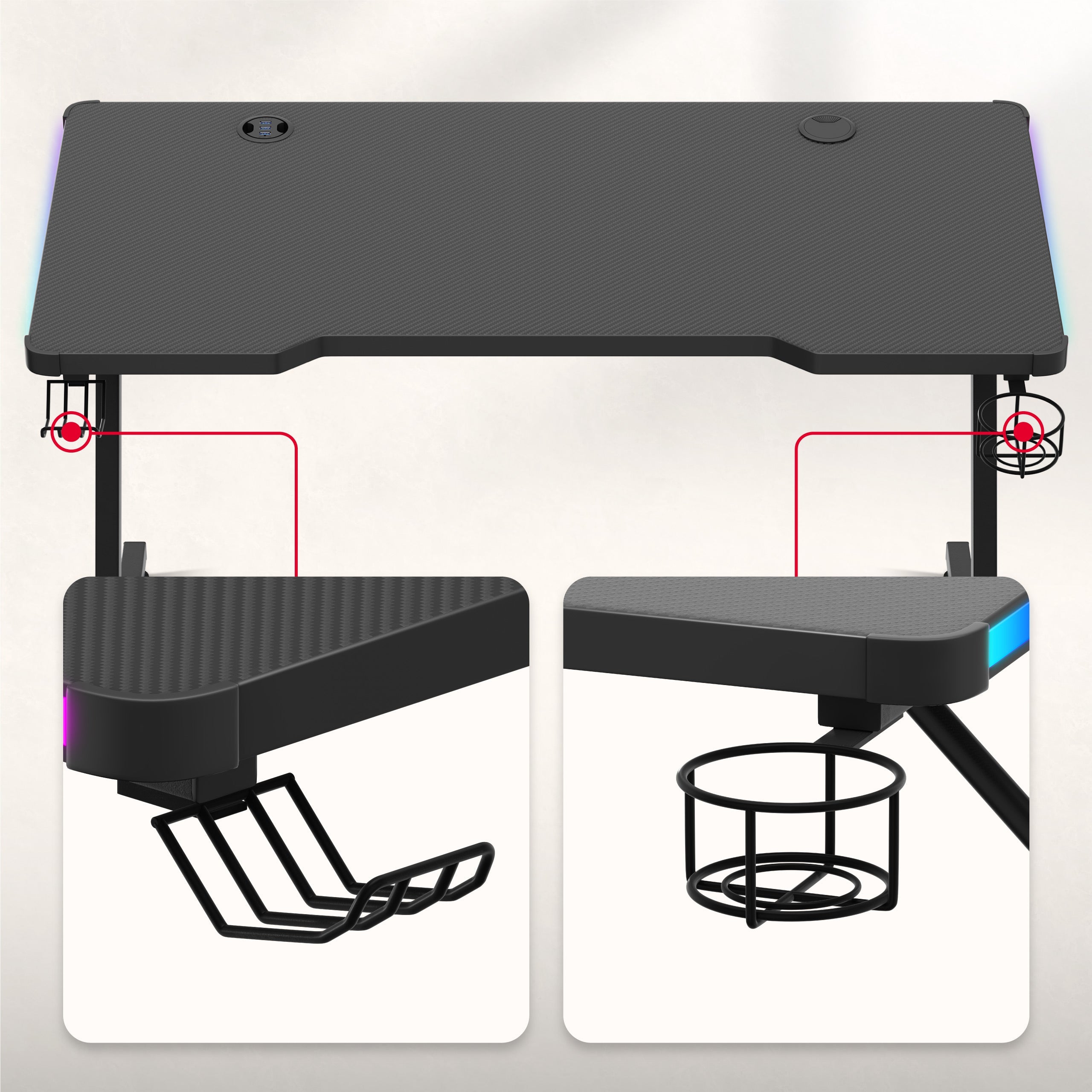 Praktische Zubehörhalter