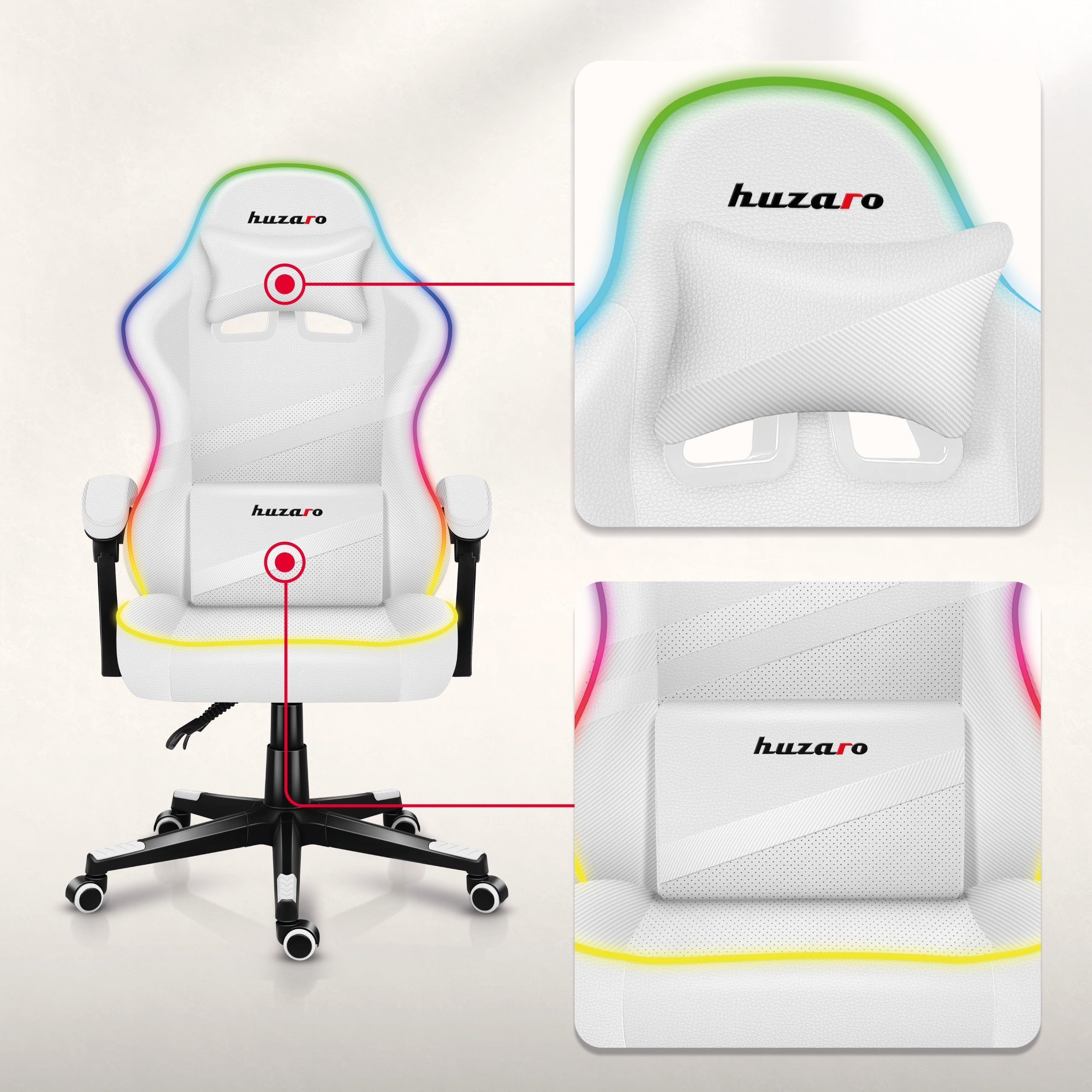 Lendenkissen und Nackenmuskelkissen