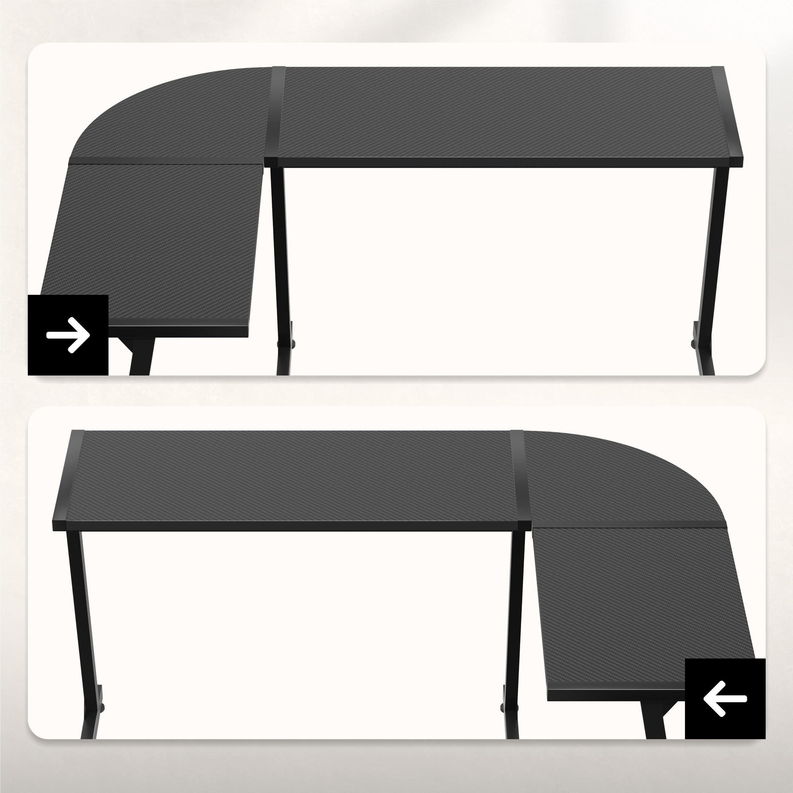 Zwei Montageoptionen