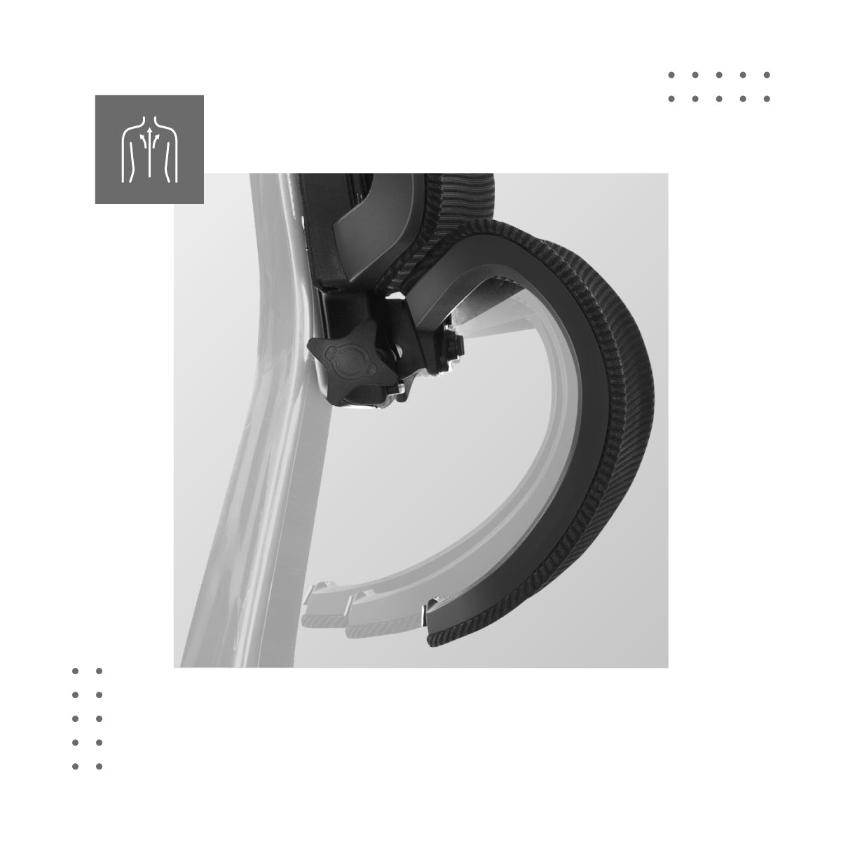 Verstellbare Lendenwirbelstütze