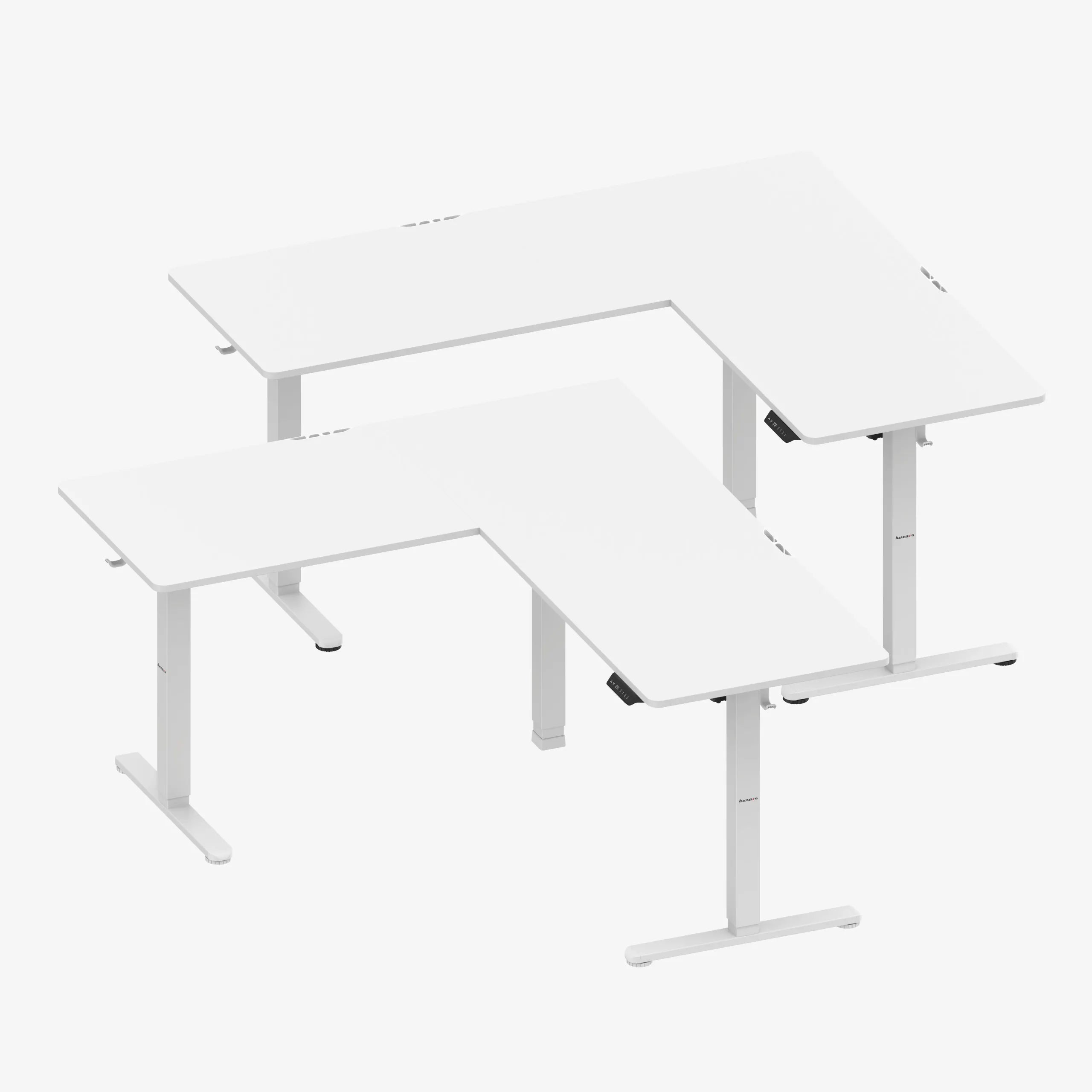 Moderner elektrischer Eckschreibtisch