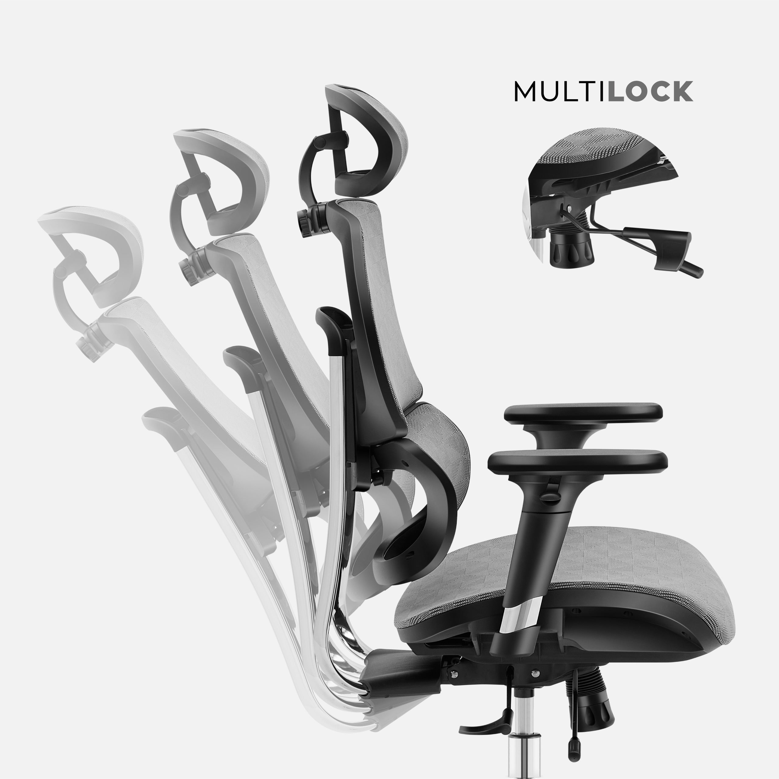 Liegende Rückenlehne