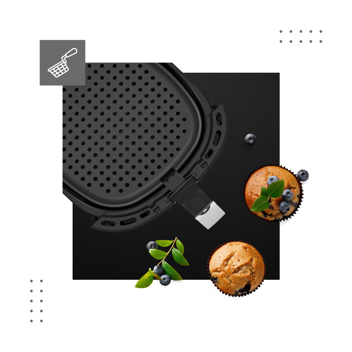 Funktionskorb mit Teflonbeschichtung