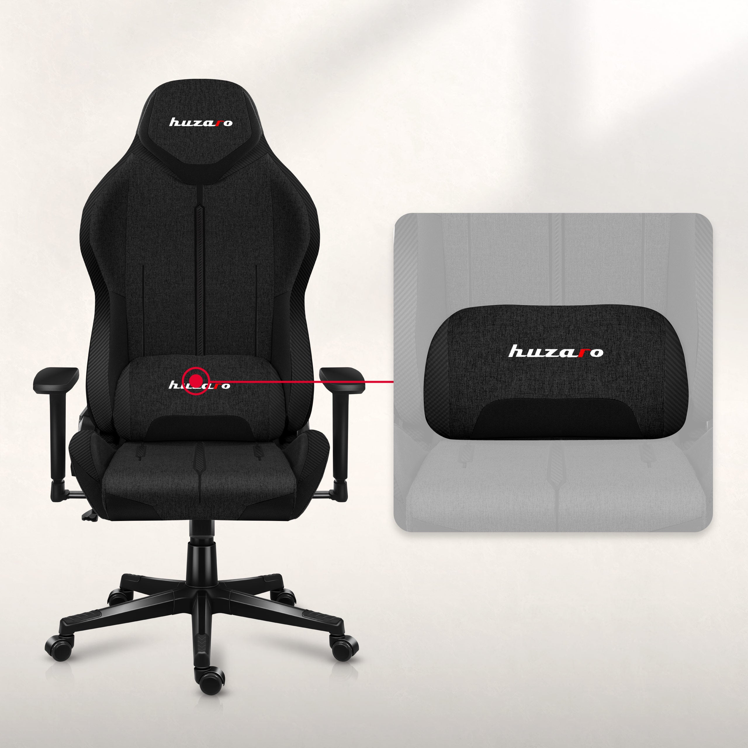 Gesunde Unterstützung der Wirbelsäule