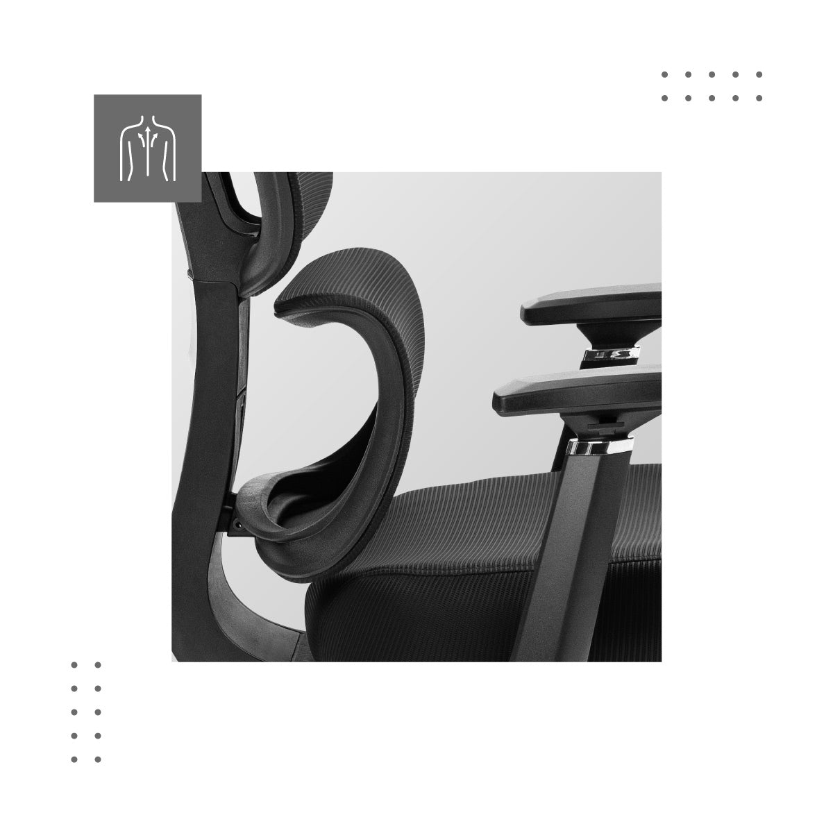 Verstellbare Lendenwirbelstütze