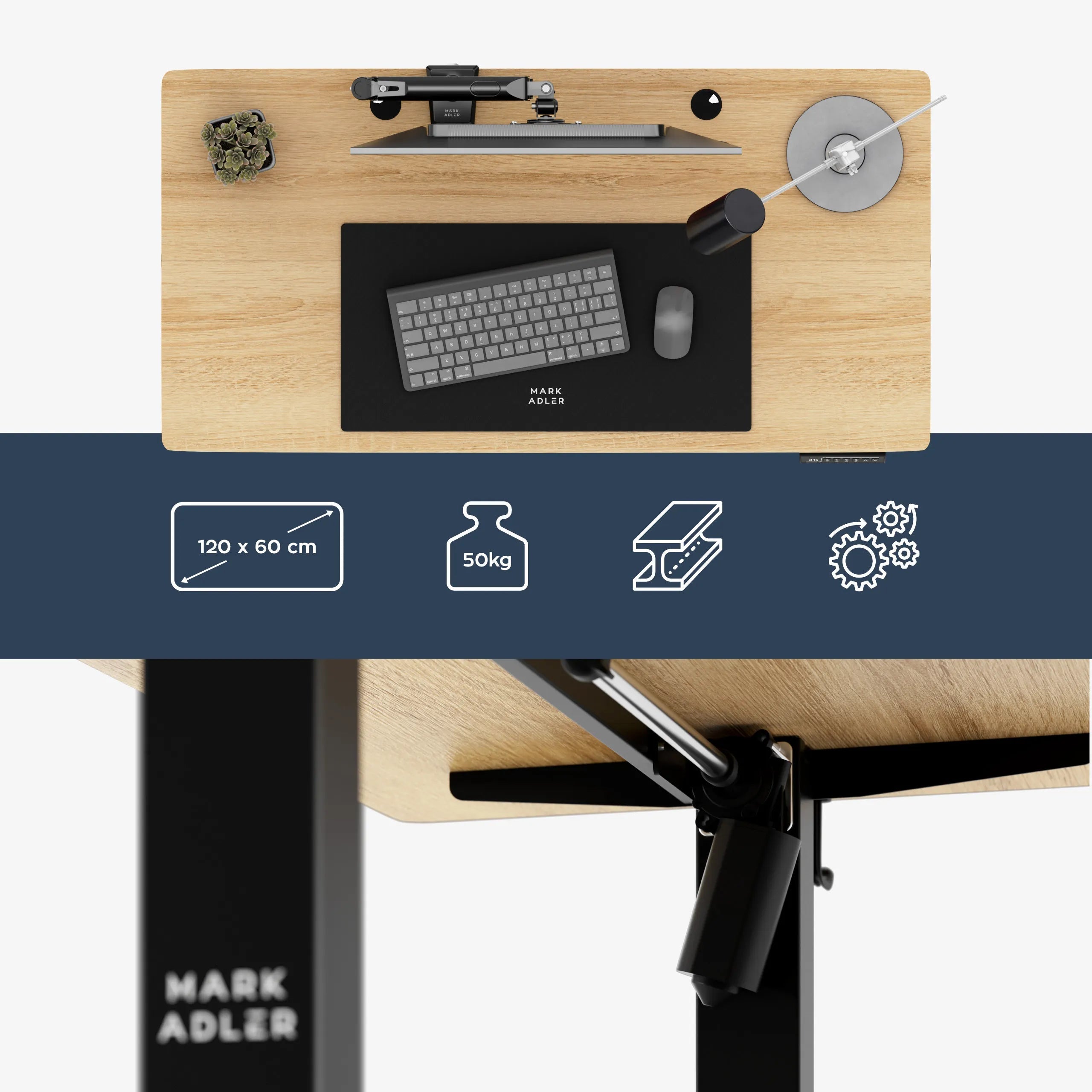 Leiser Motor, verstärkte Struktur