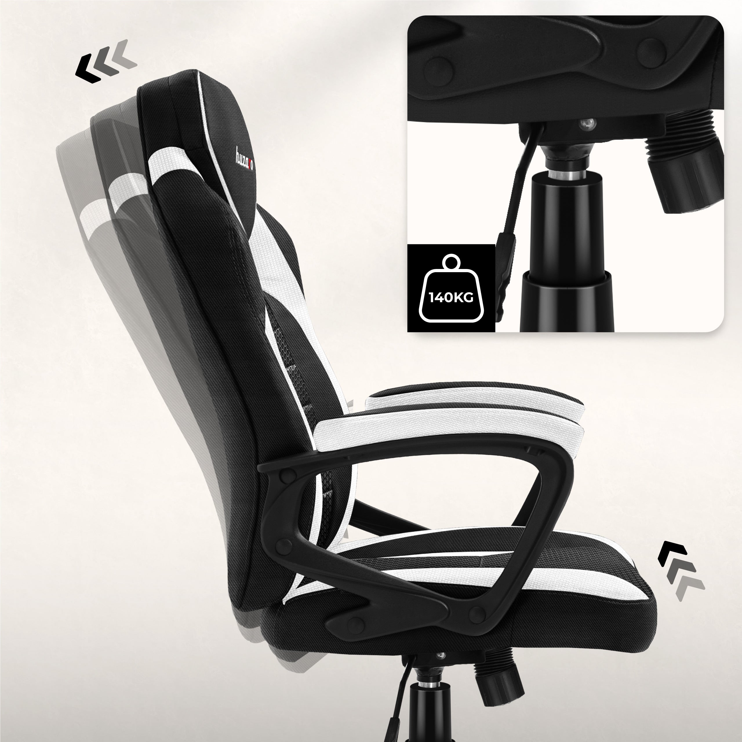 Bequemes Schwingen im Stuhl