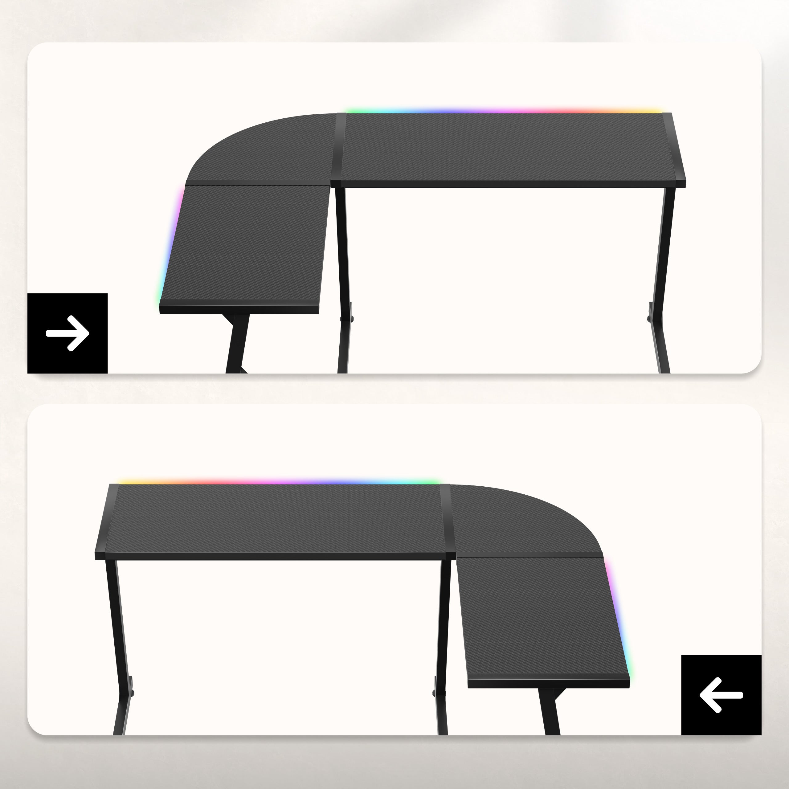 Zwei Montageoptionen