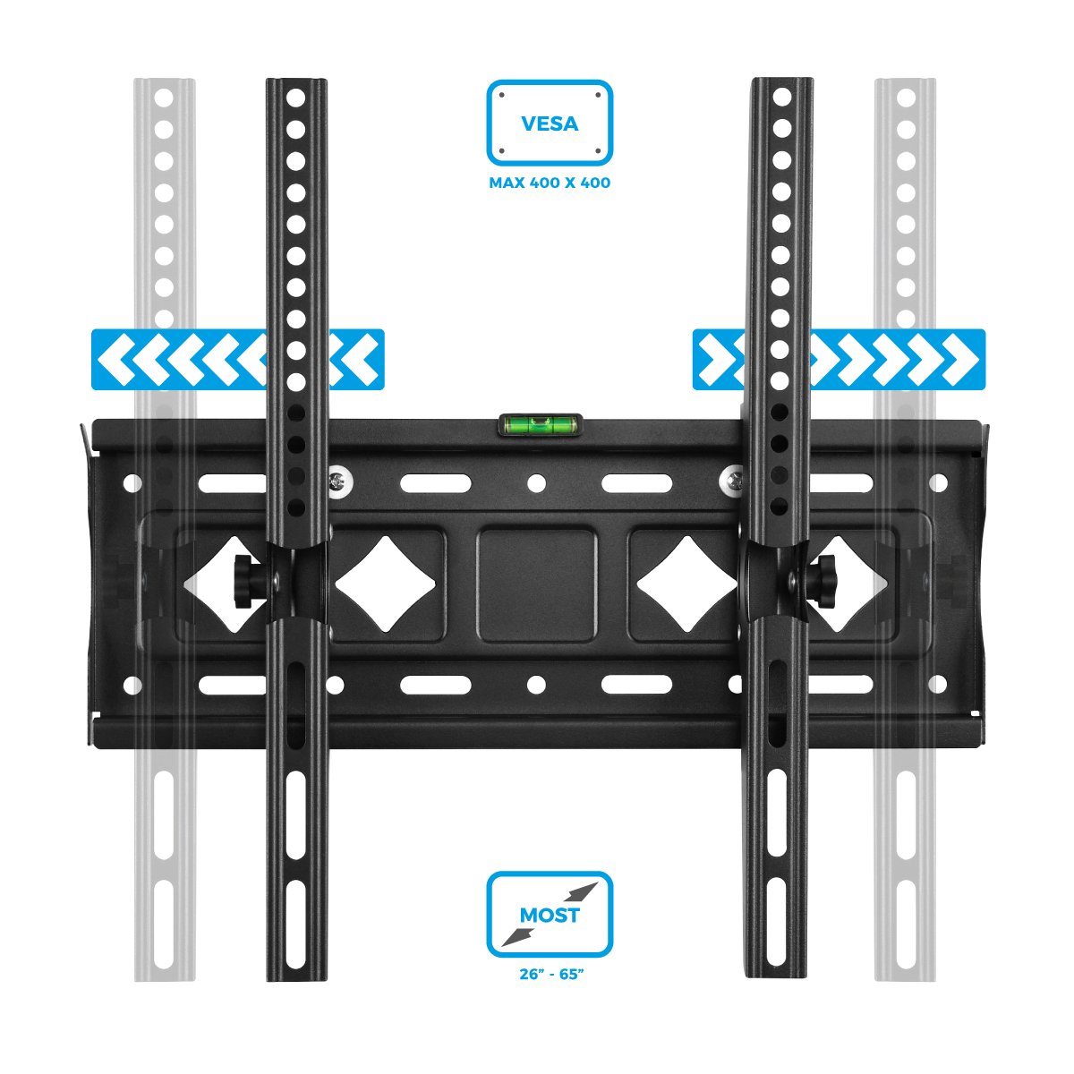 Einstellen des Schraubenabstands