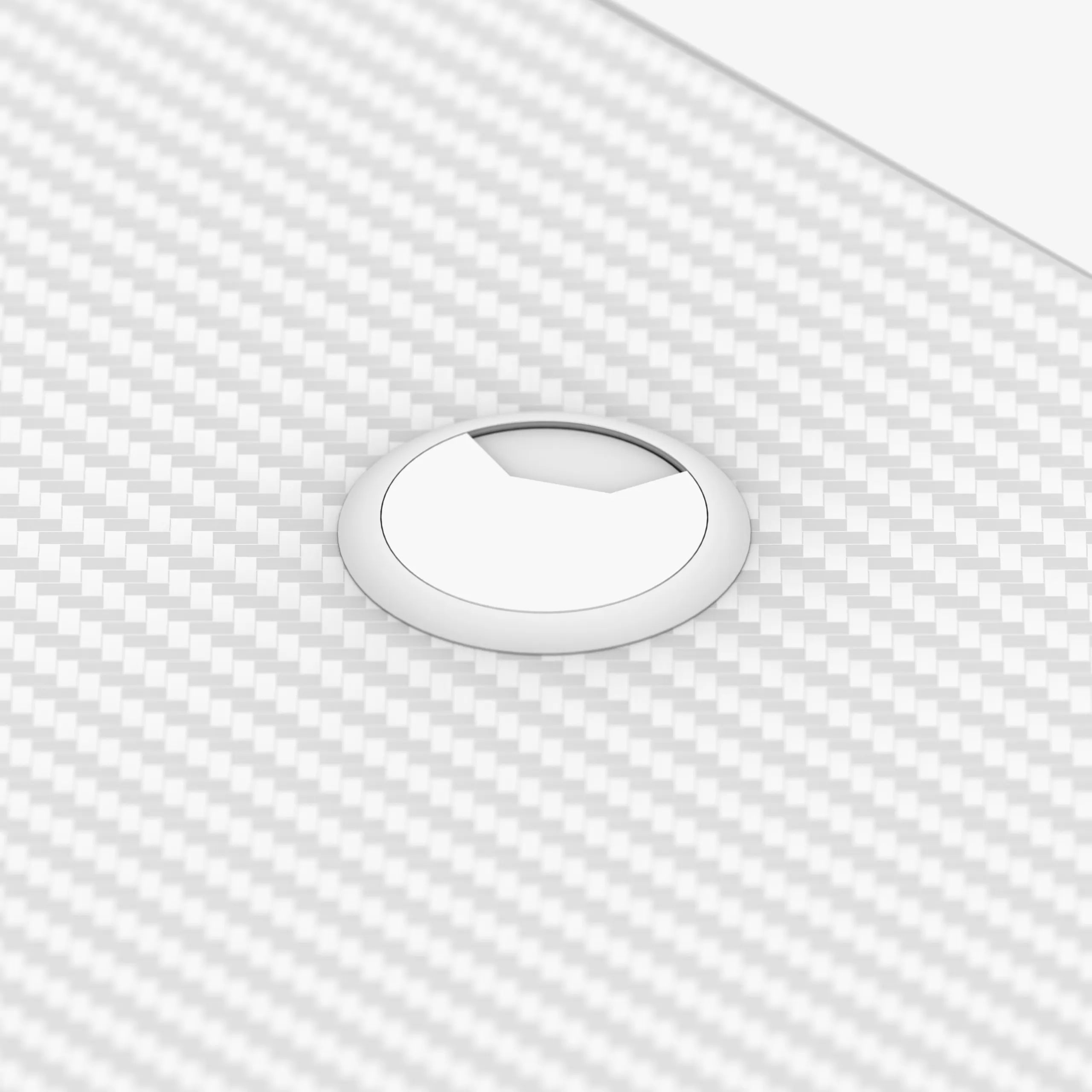 Spezielles Loch für Drähte