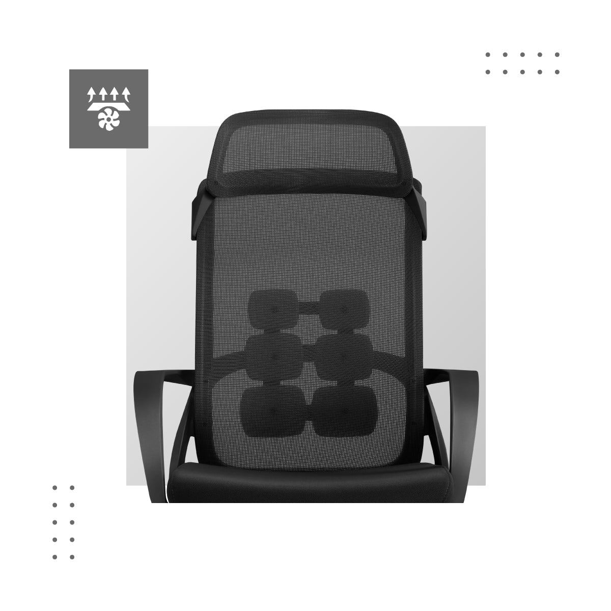 Profilierte Rückenlehne