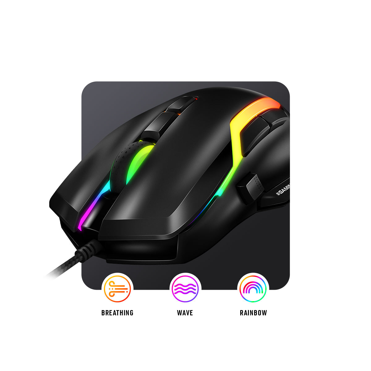 Leistung von RGB-LED-Effekten