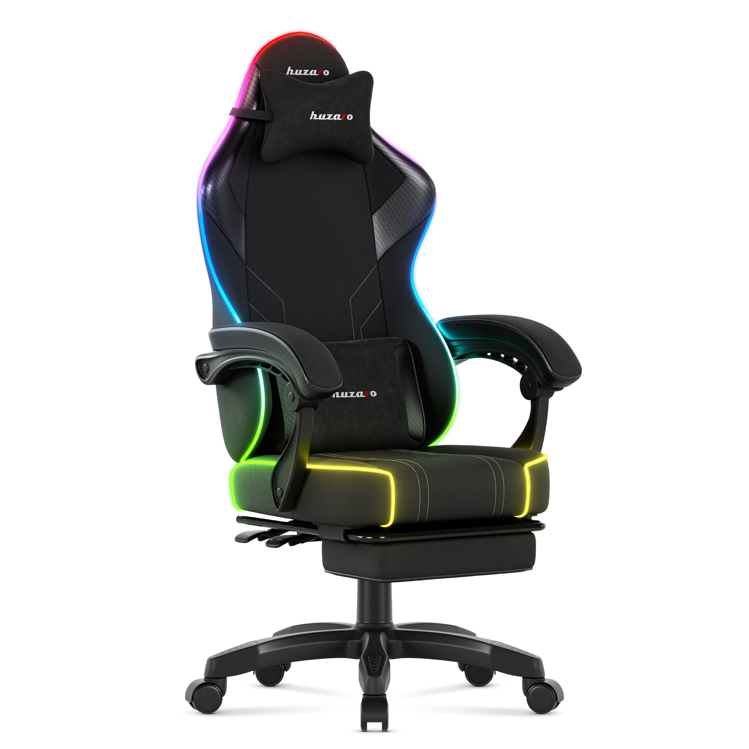 Tył fotela gamingowego Huzaro Force 7.6