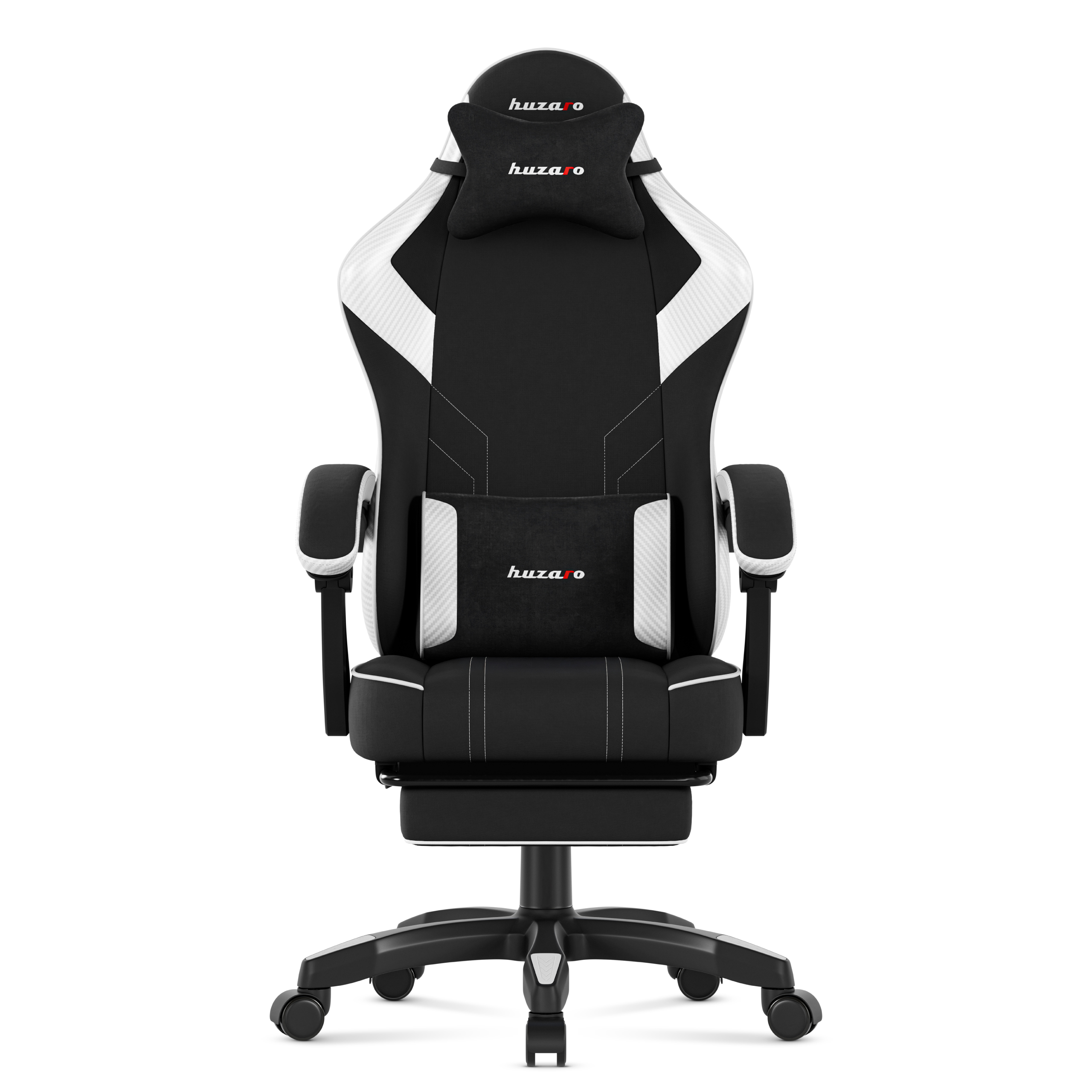 Lewy skos fotela gamingowego Huzaro Force 7.6 Grey
