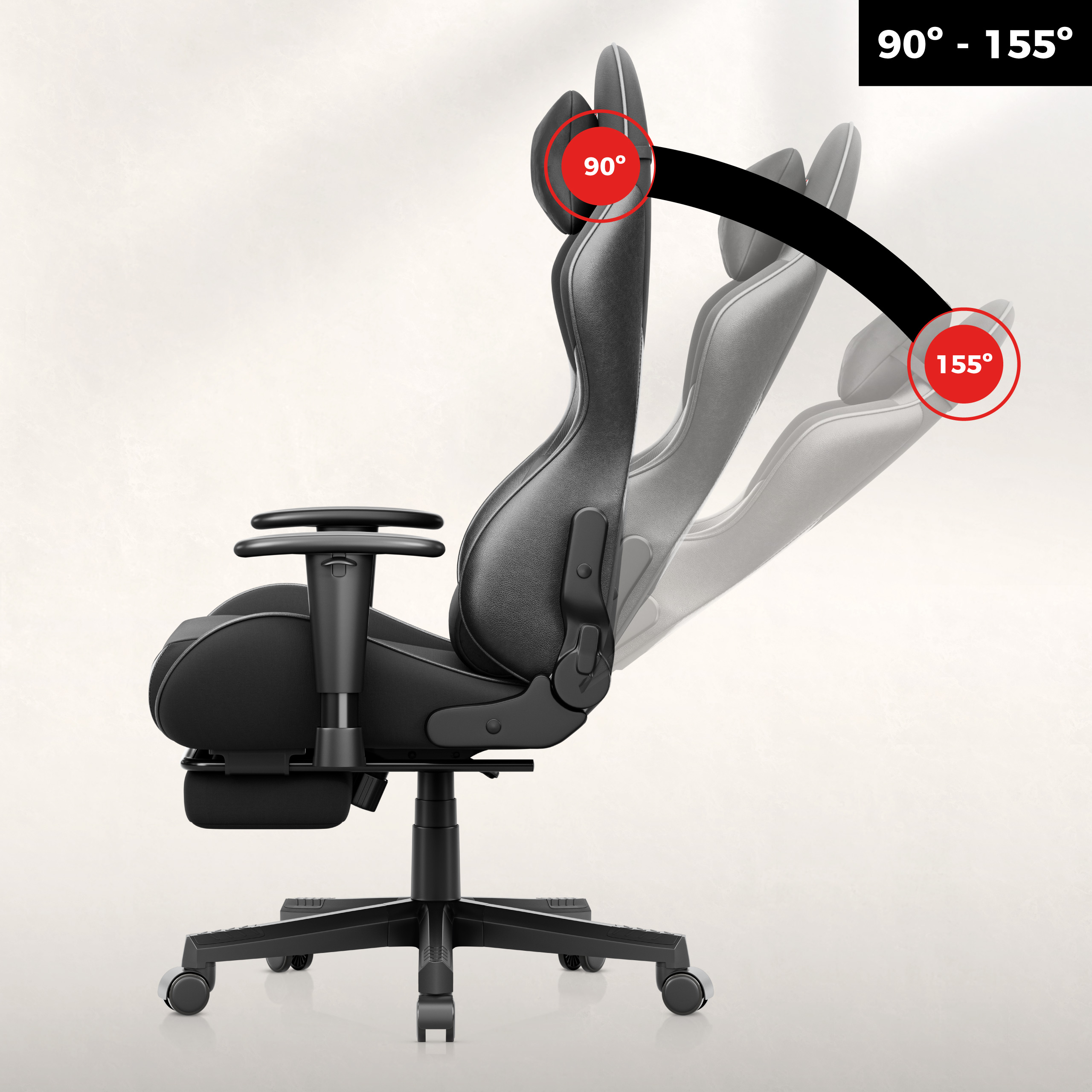 Przód Huzaro Force 7.6 Grey