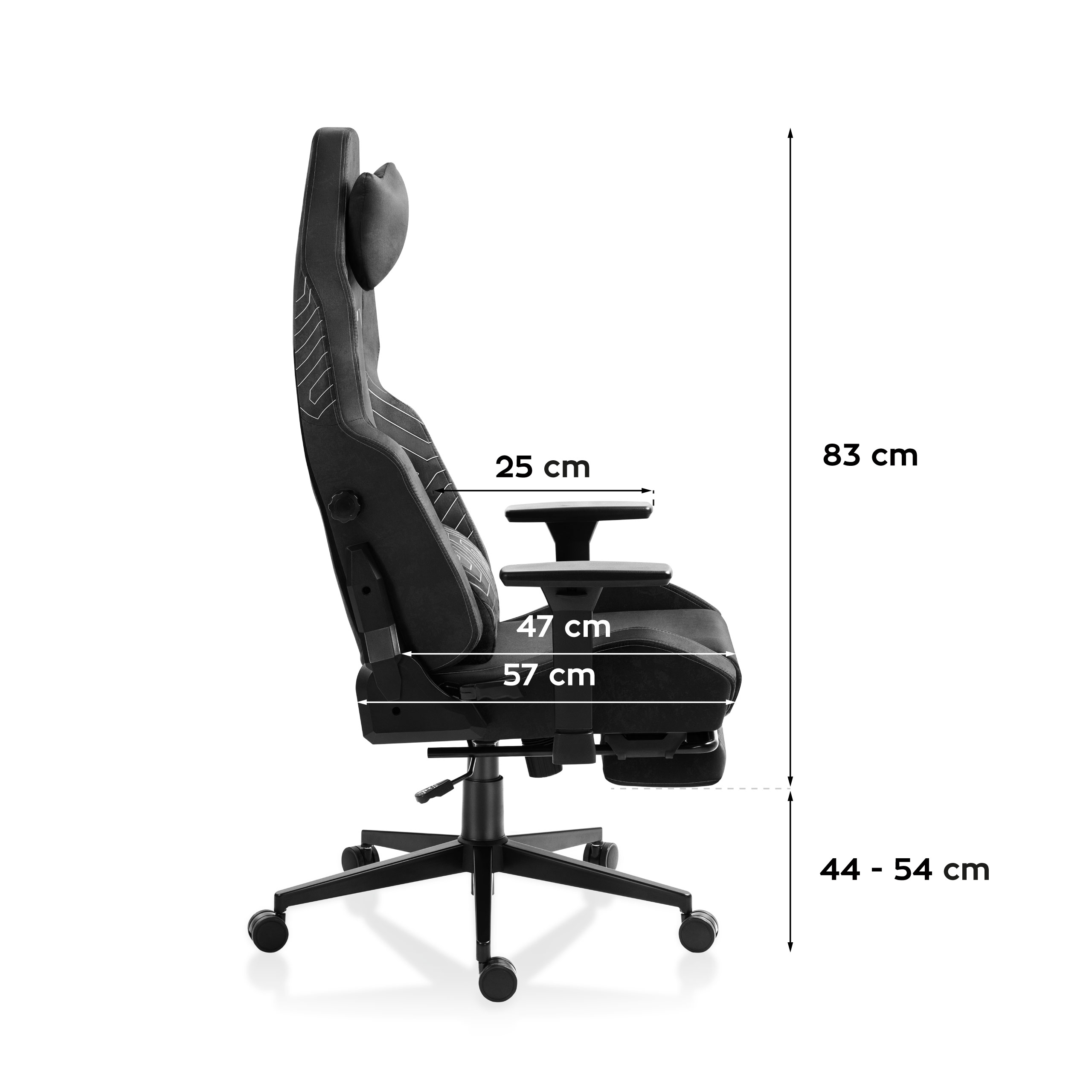 Zbliżenia na fotel Huzaro Force 7.6 Grey