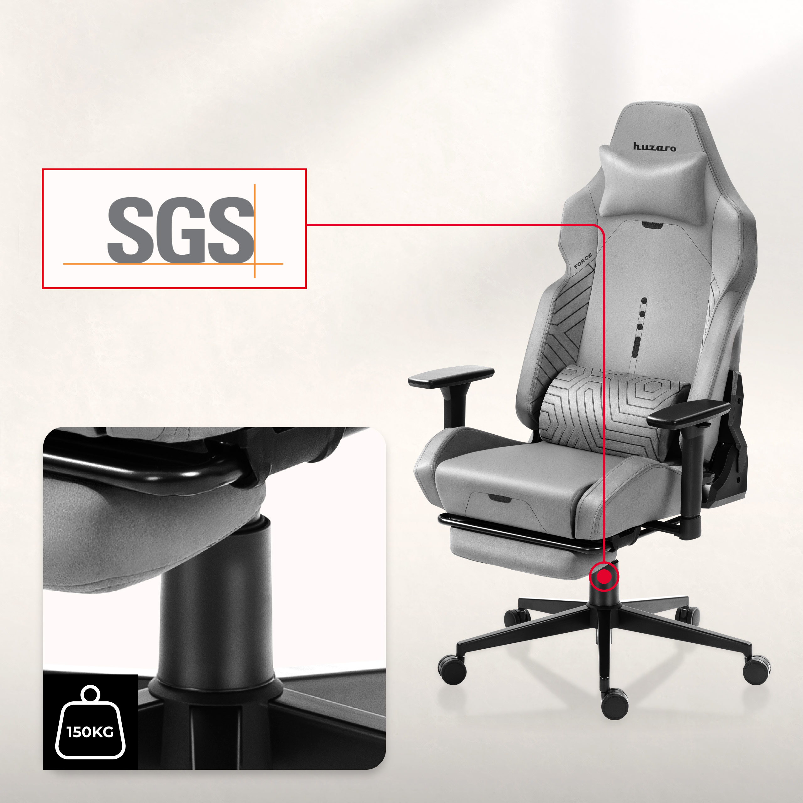 Technologia SideRest Fotel Force 7.6