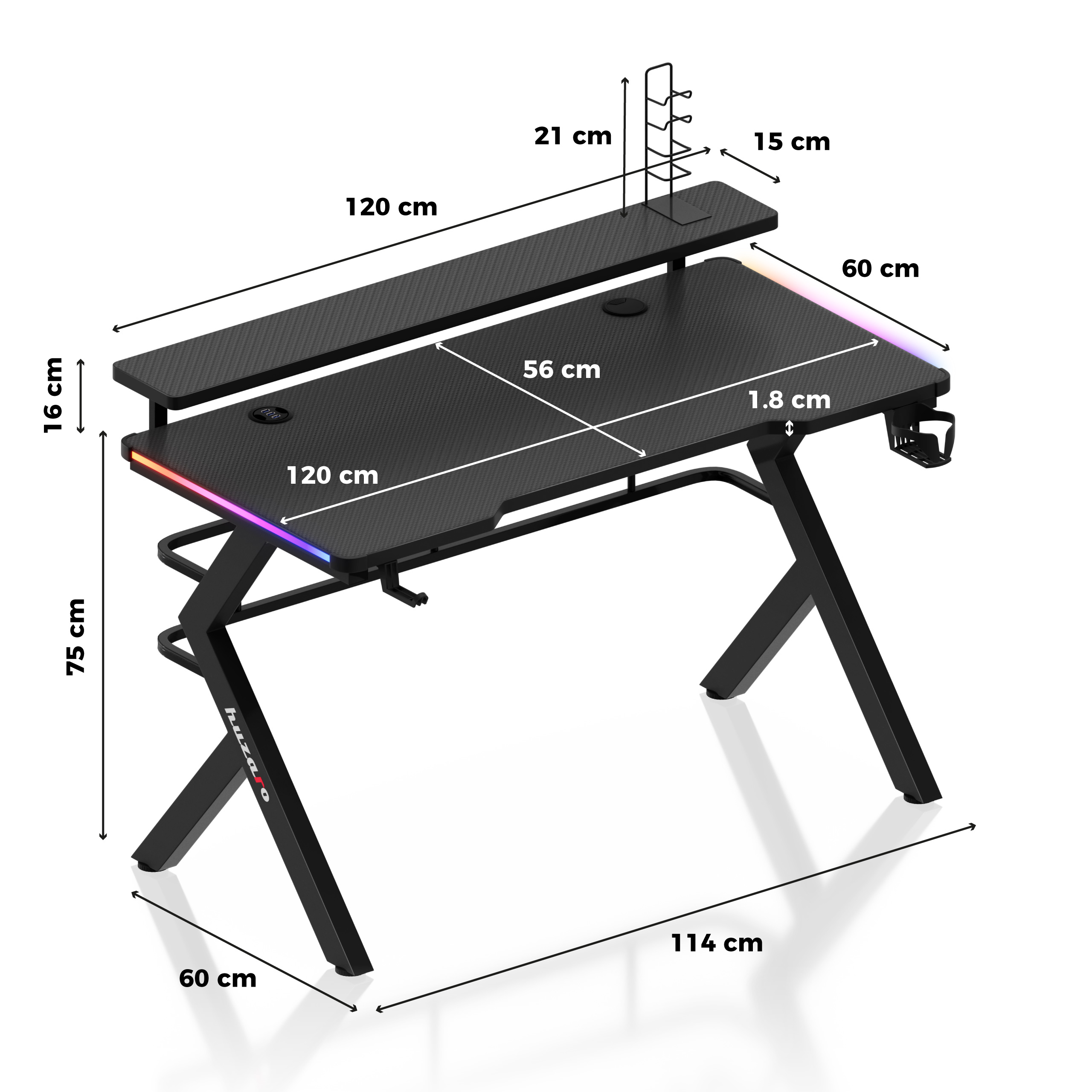 Dimensiune Hero 5.0 RGB