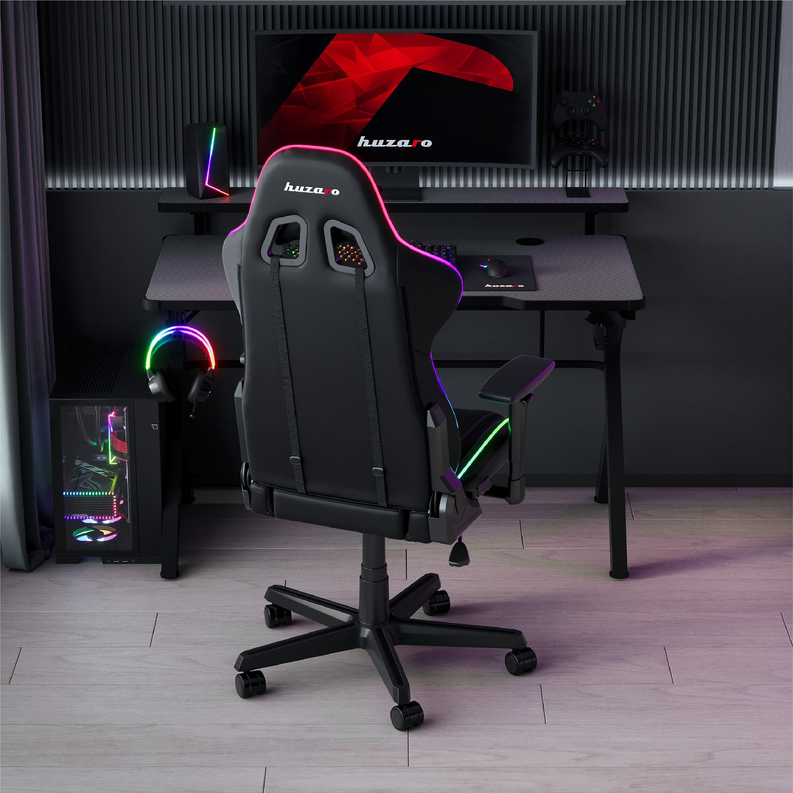 Front biurka Hero 5.0 RGB