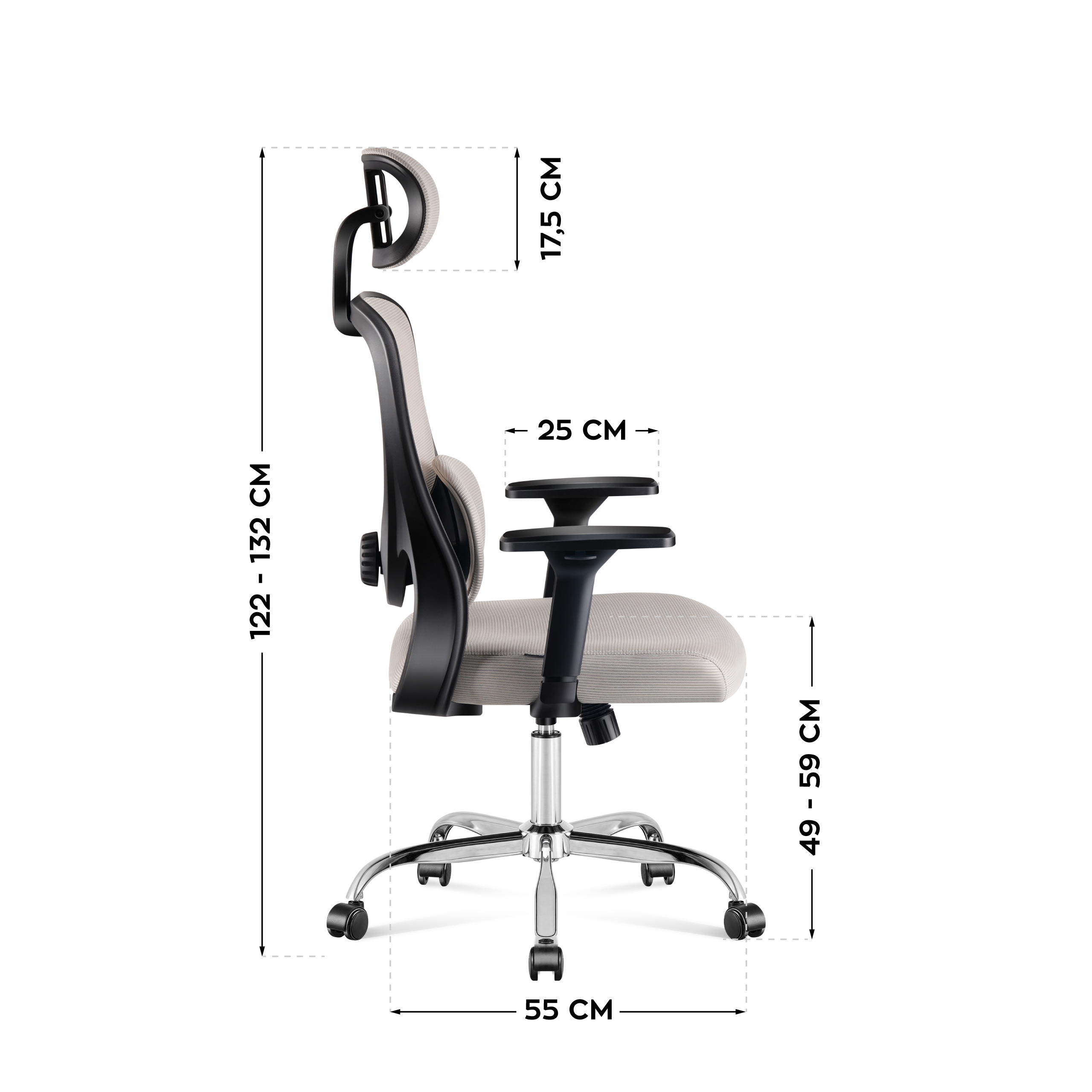 Abmessungen Manager 3.3 Grey