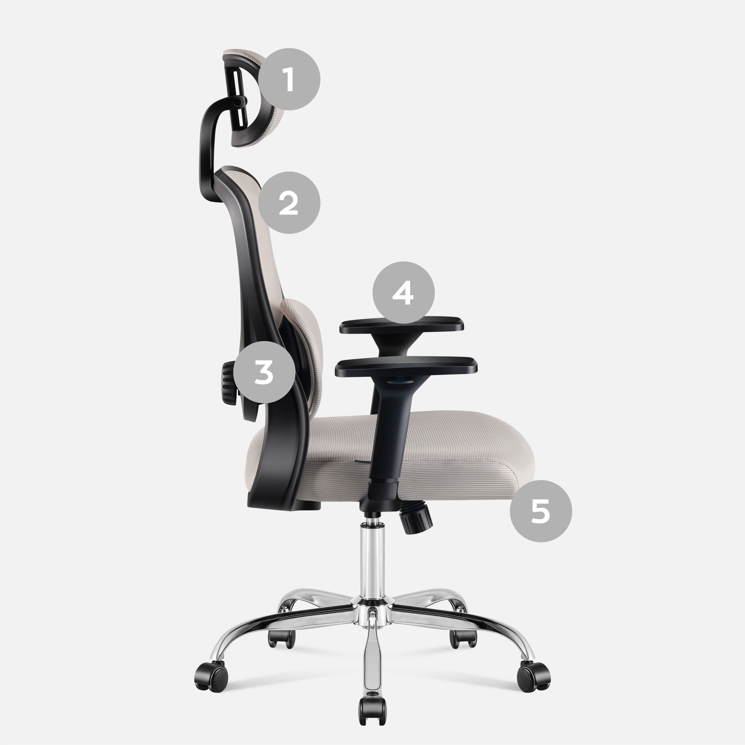 Manager 3.3 ergonomische Verstellmöglichkeiten