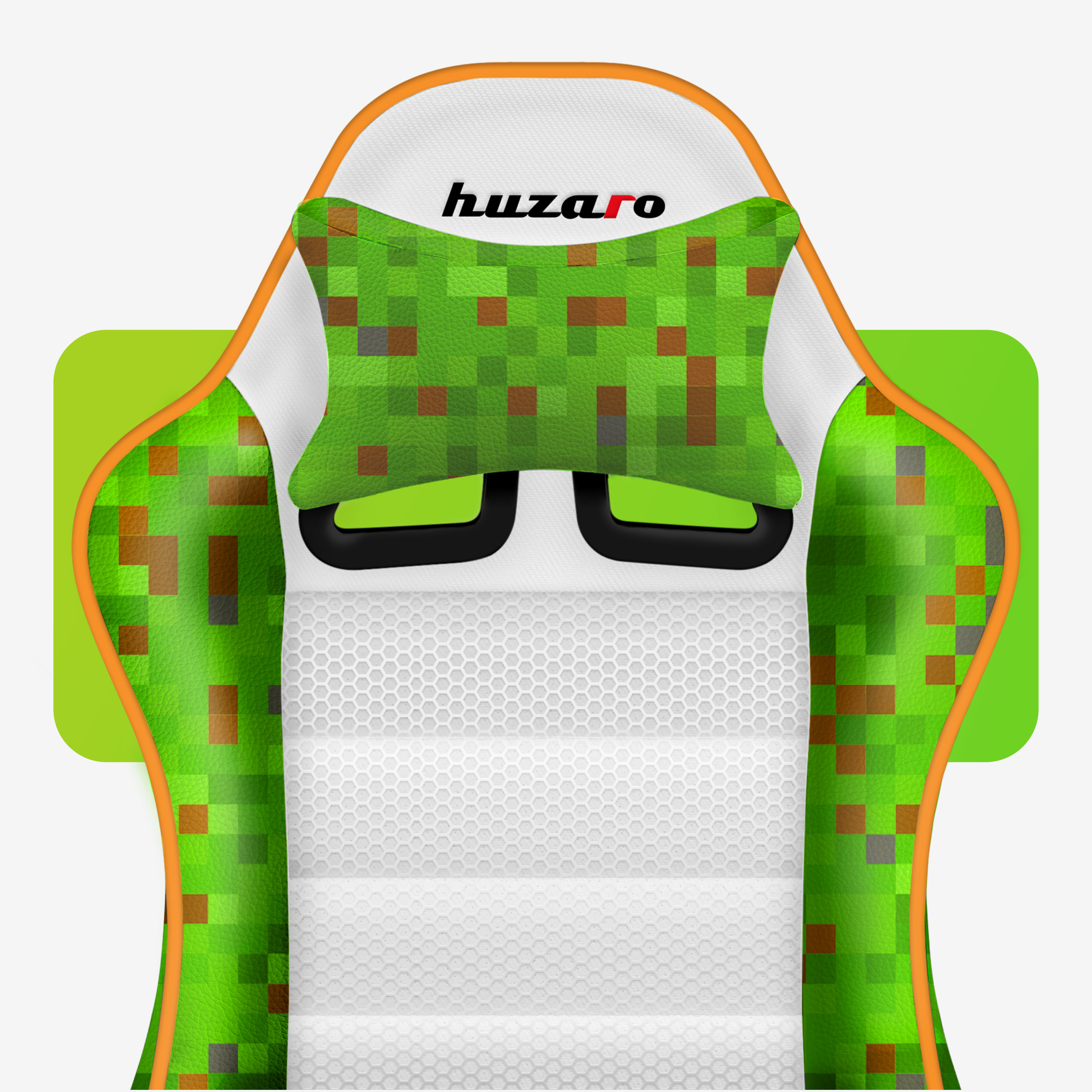 Prawy skos fotela Huzaro Ranger 6.0 Pixel z tkaninami